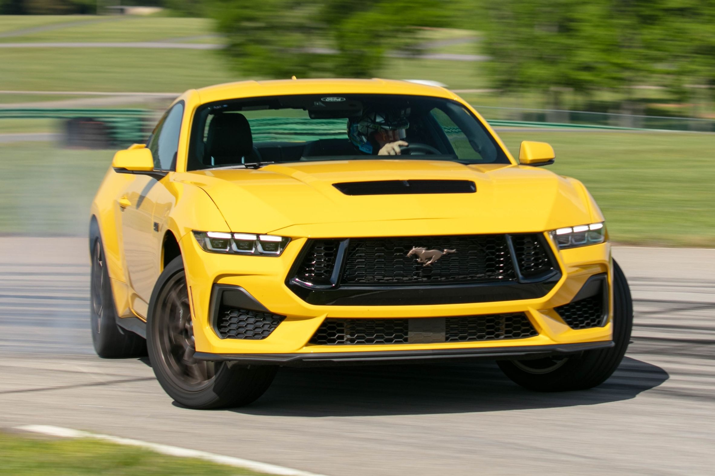 Vaughn Gittin Jr Taught His Mom To Drift In A 2024 Mustang For Mother