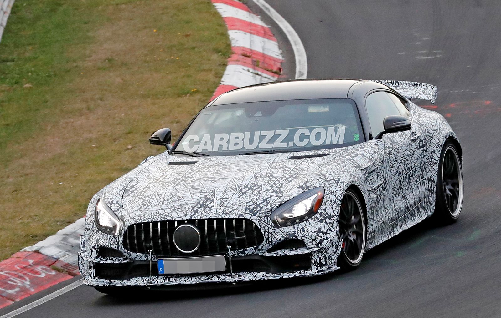 Mercedes AMG GT Black Series Flexes Its Muscles At The Nurburgring