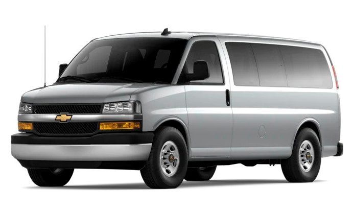 2024 Chevrolet Express Passenger Van RWD 3500 155