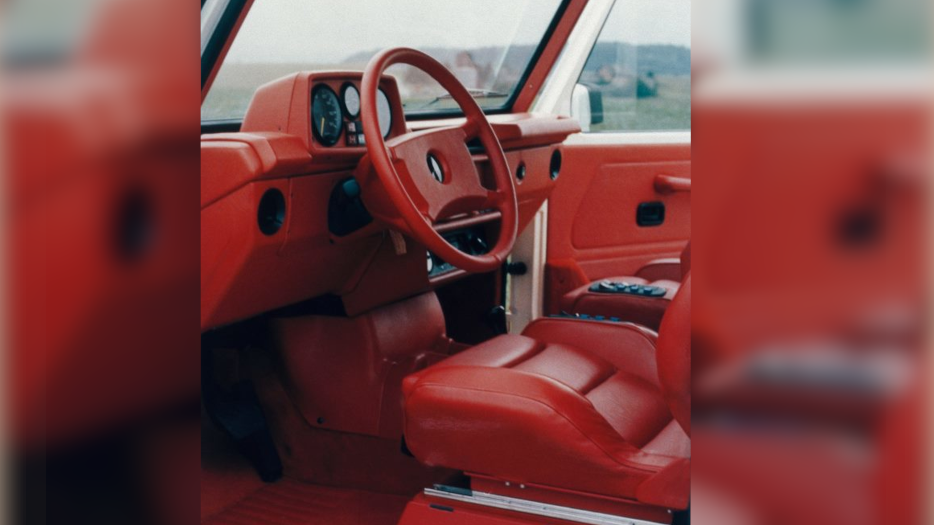 1979 Mercedes G-Class AMG 5.6 interior