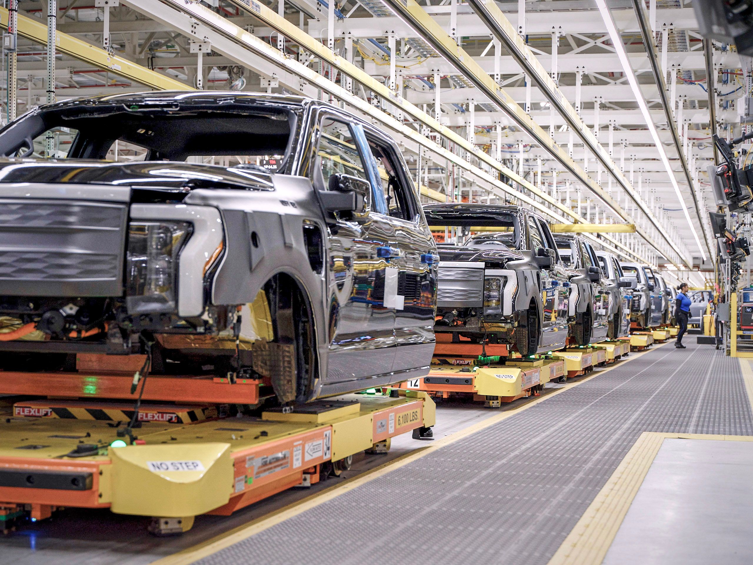 Ford F-150 Lightning production line