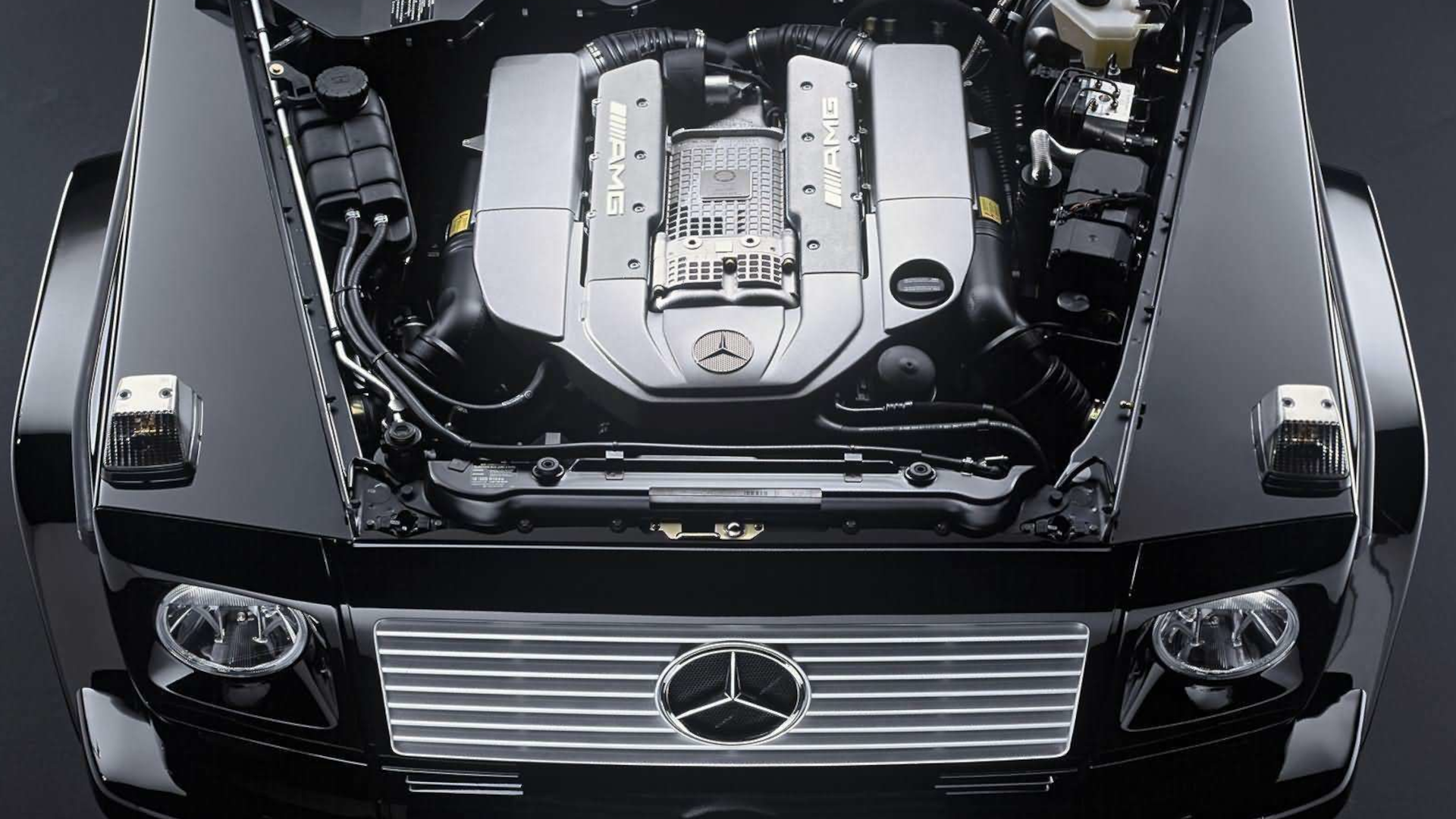 2005 Mercedes-Benz G55 AMG engine