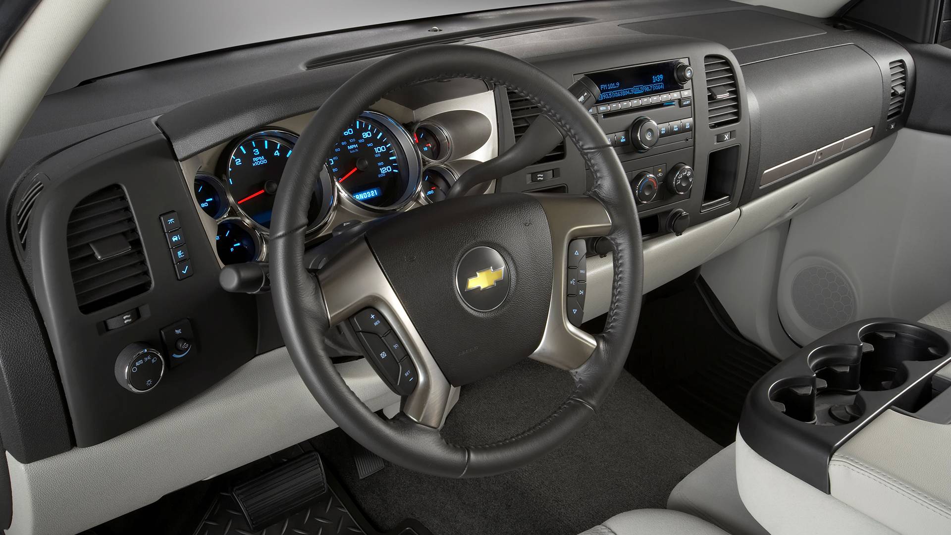Chrome Door Handle Covers For Chevy Silverado 2007-2013 - 2 Door, No Park Assist Hole