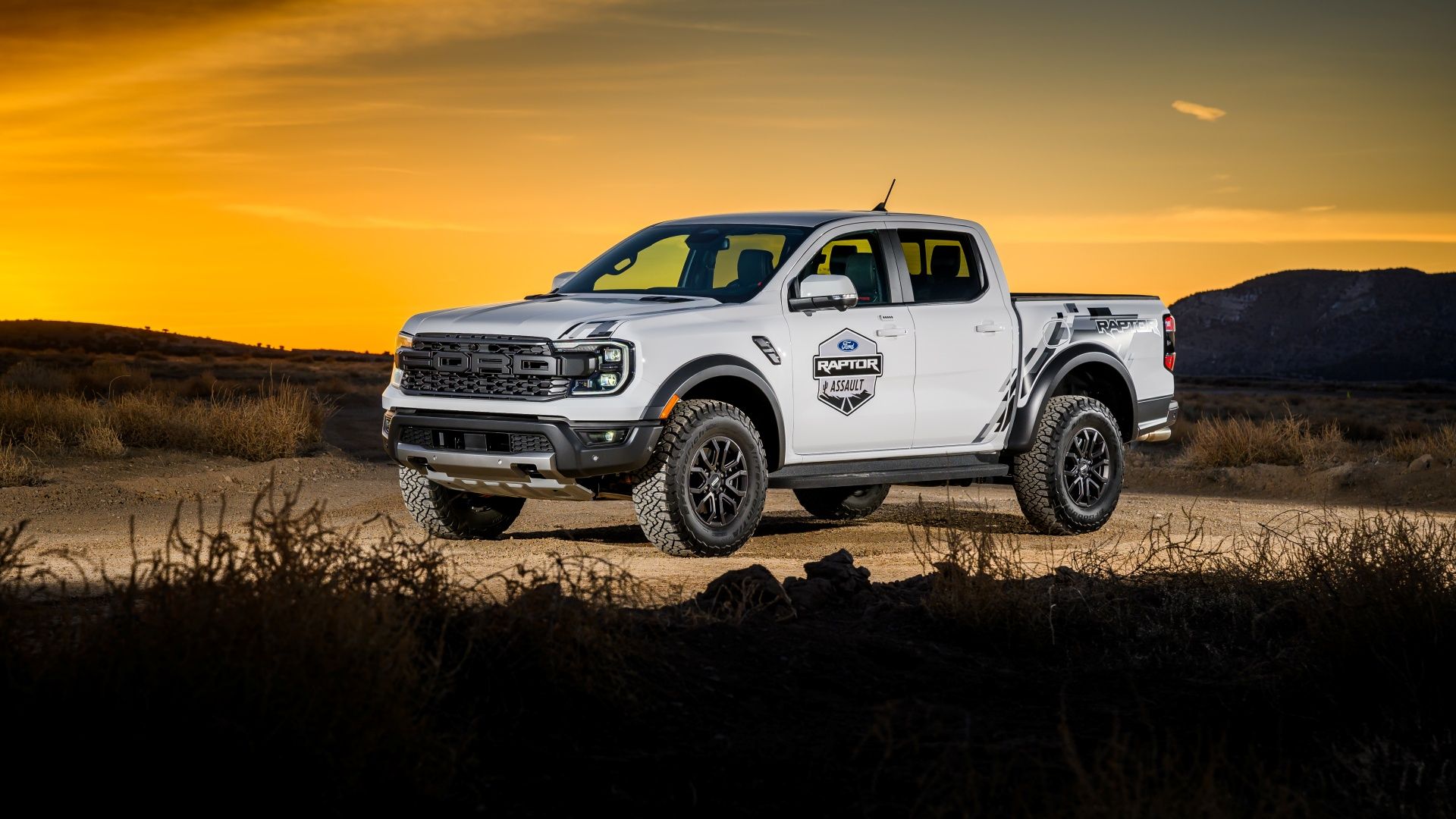 Ford Ranger Raptor Sunset