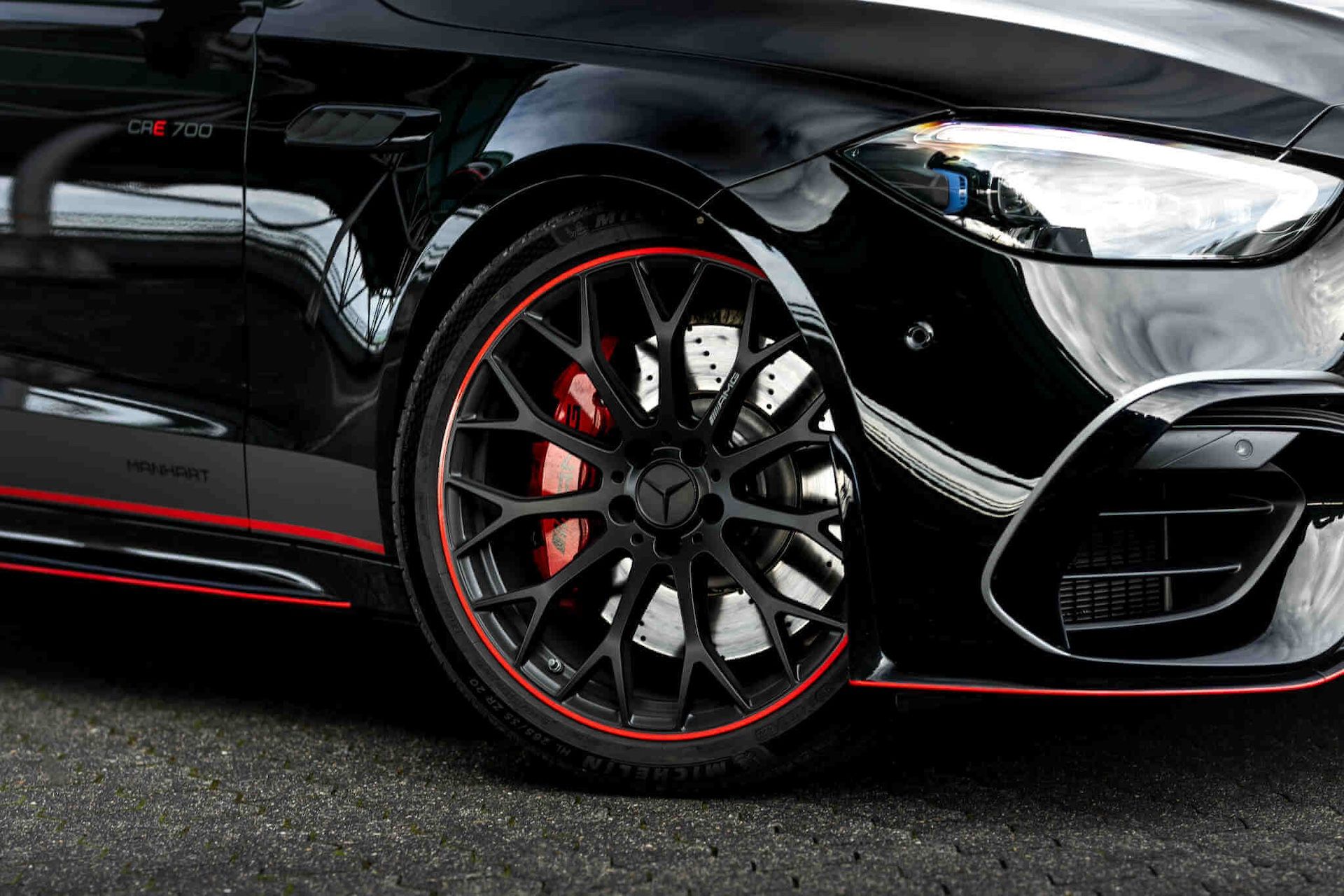 Manhart's 715-HP Mercedes-AMG C63 S E Performance Is An Ode To The Dead V8