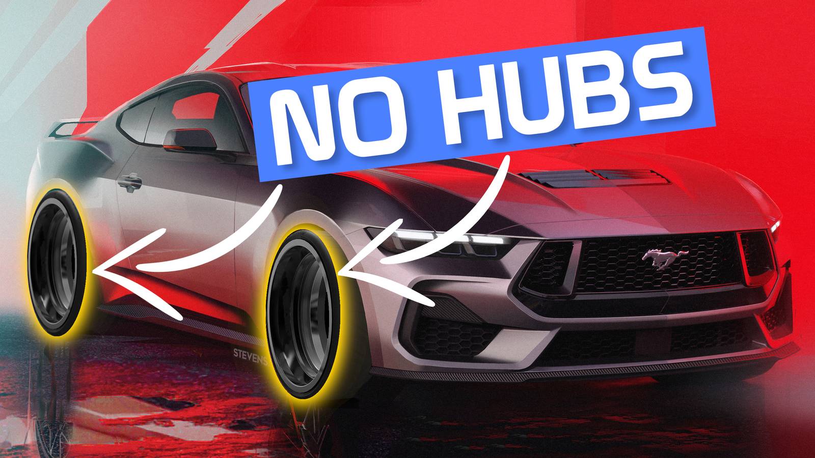 Ford Develops Active Suspension With Hubless Wheels