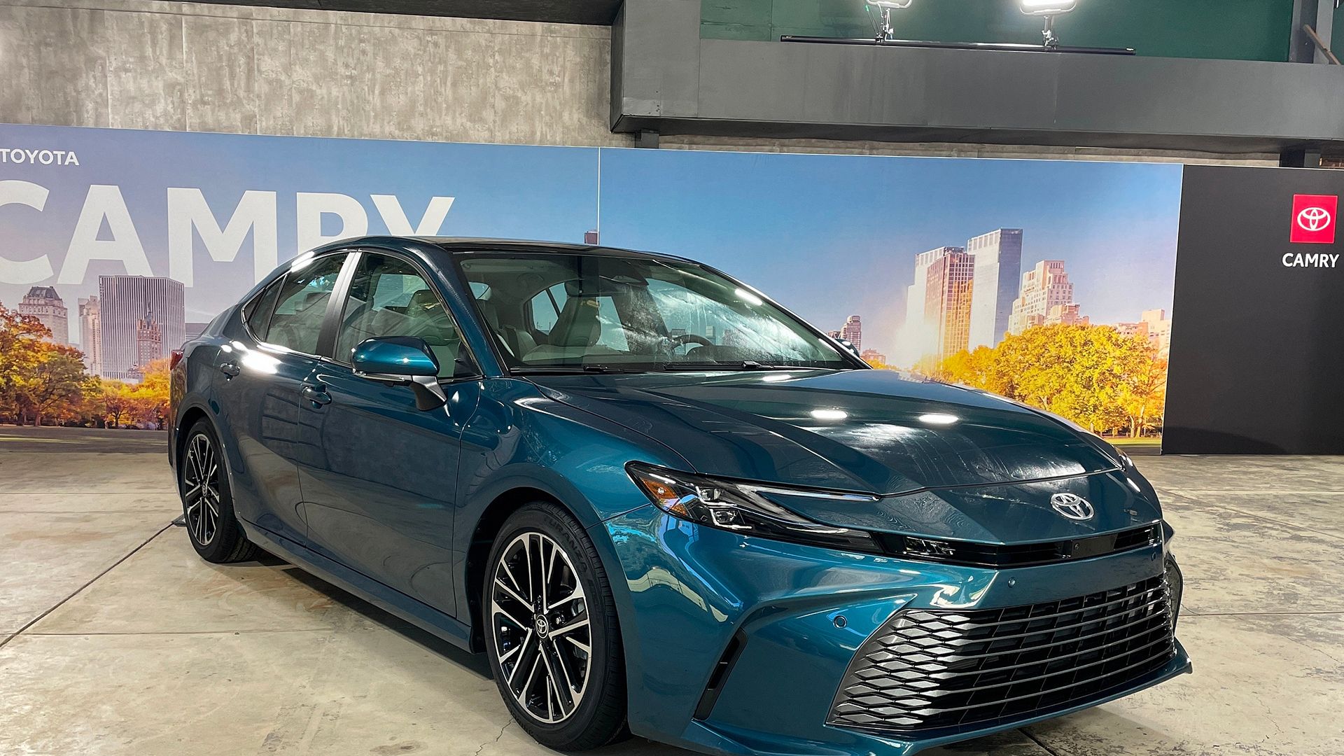 Toyota Camry 9th Gen Front Angle View