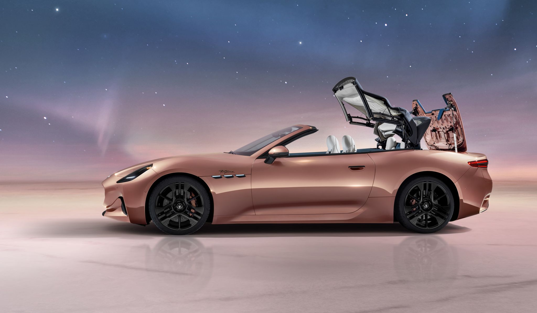 Say Hello To The Maserati GranCabrio Folgore: All-Electric Luxury