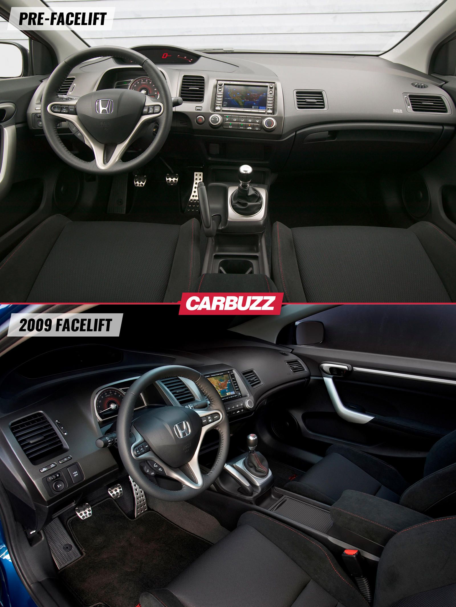 2009-2011 Civic Si 8th Gen Interior