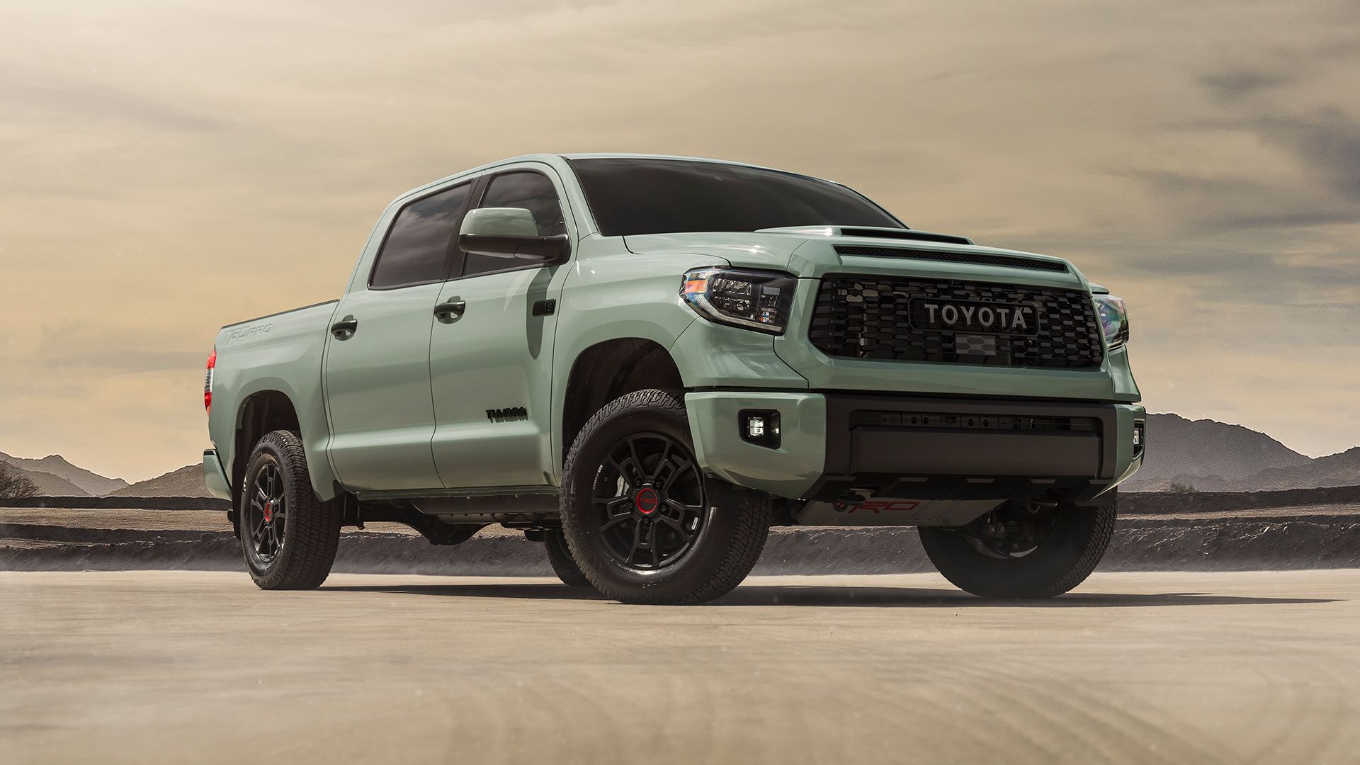 2021 Toyota Tundra green