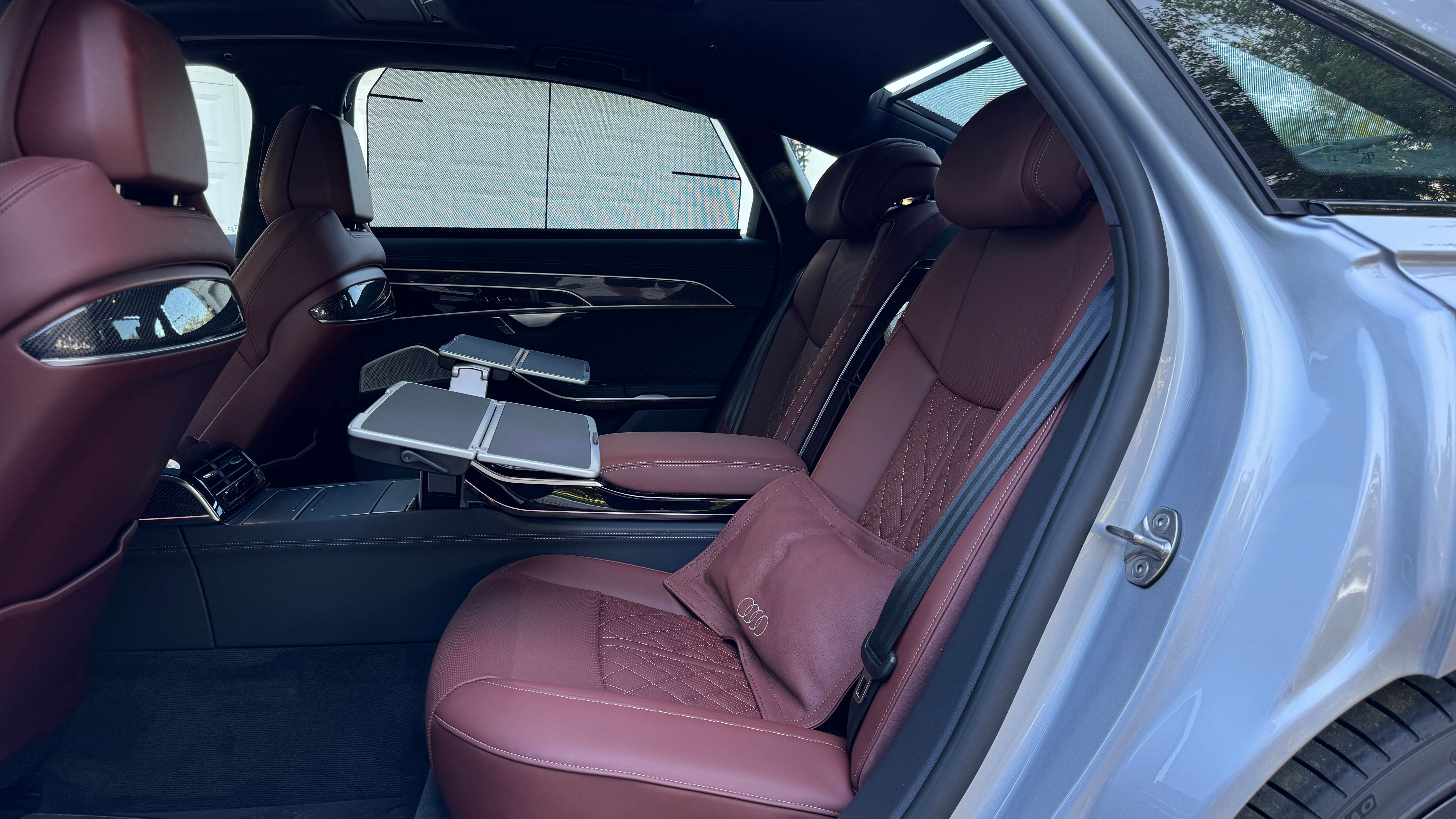 2024 Audi S8 rear seat