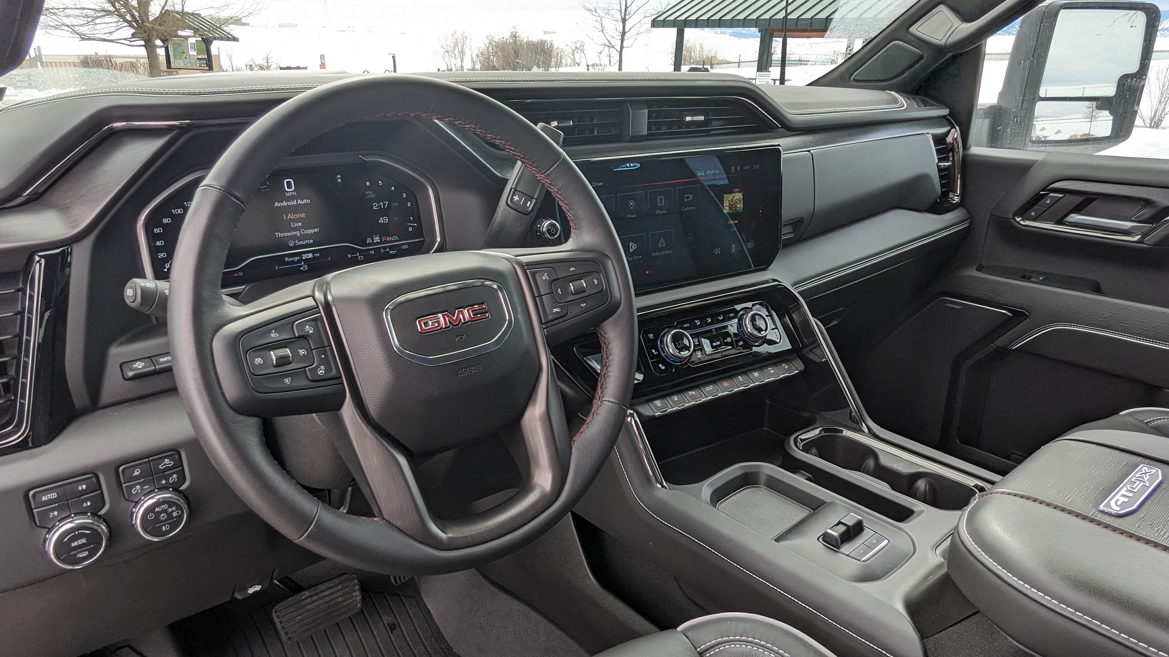 2024 GMC Sierra 2500 HD AT4X AEV Edition Steering Wheel