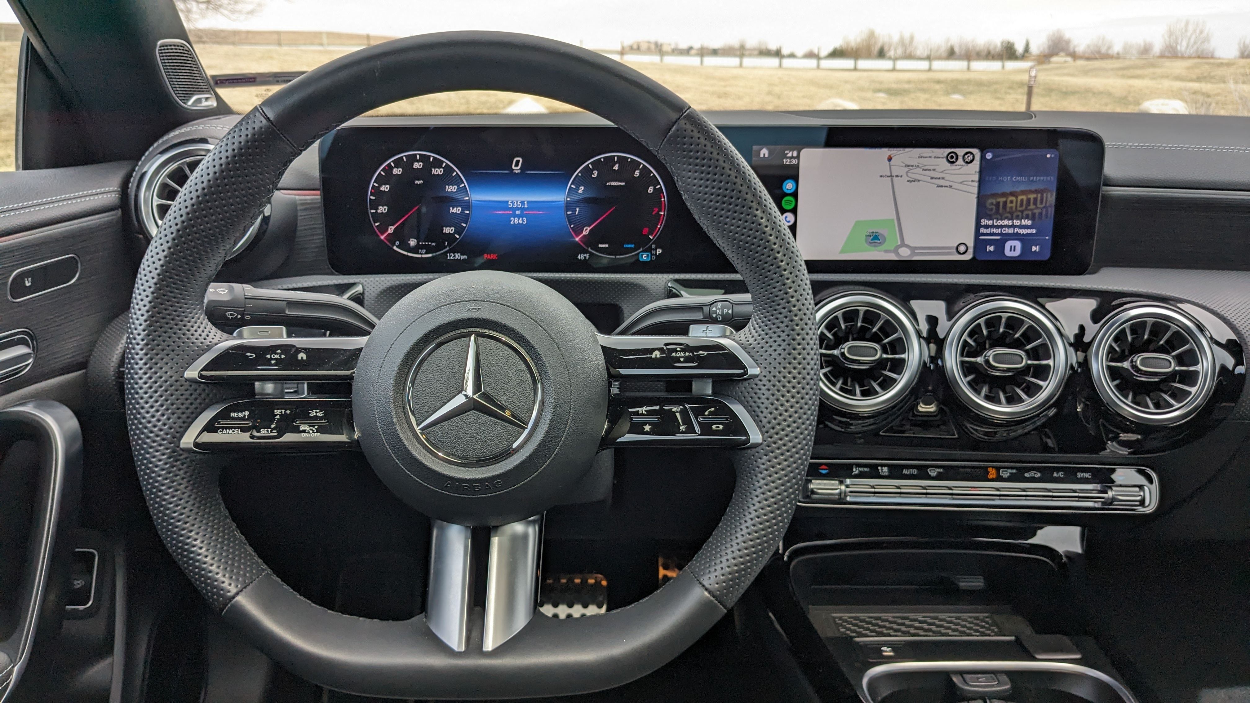 2024 Mercedes-Benz CLA Steering Wheel