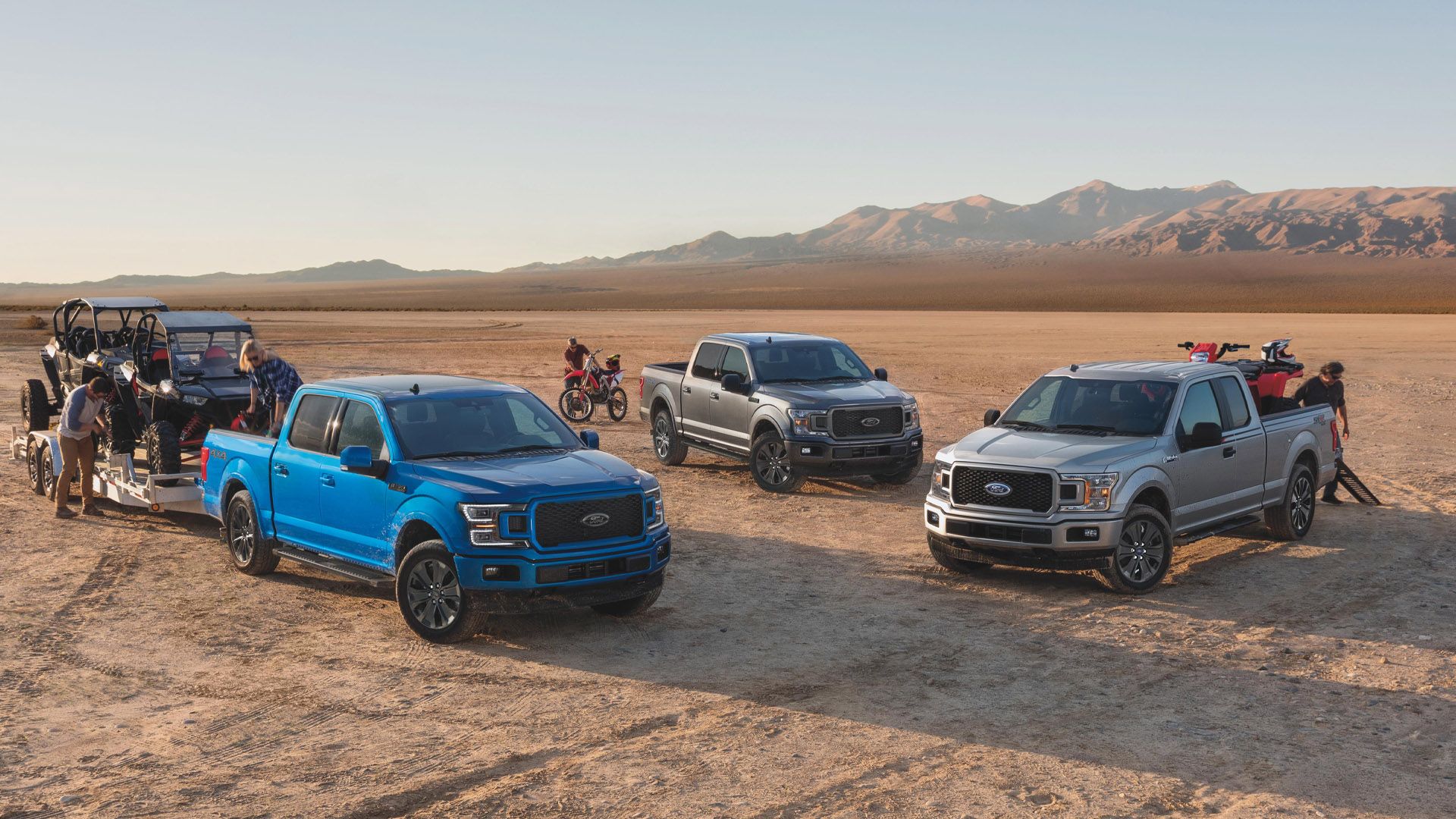 2020 Ford F150 Lariat, XLT, and STX