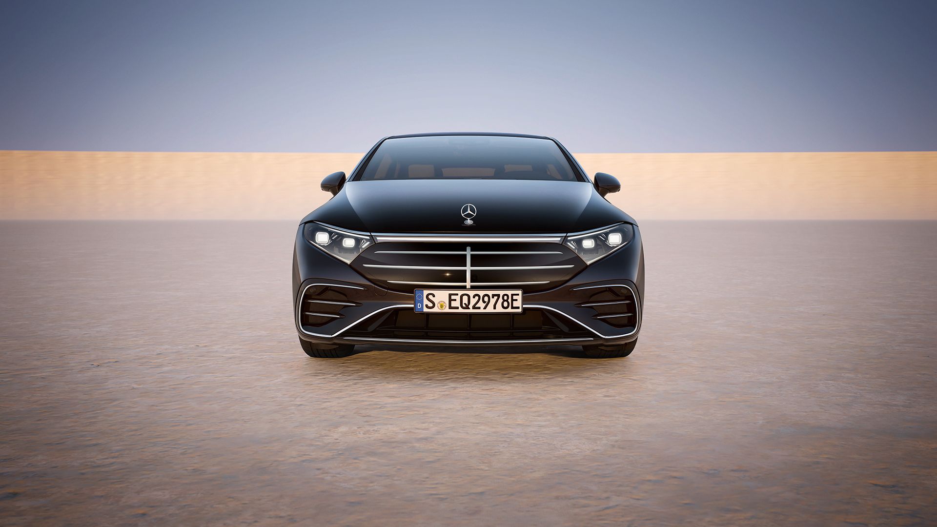 2025 Mercedes-Benz EQS Sedan in Obsidian Black