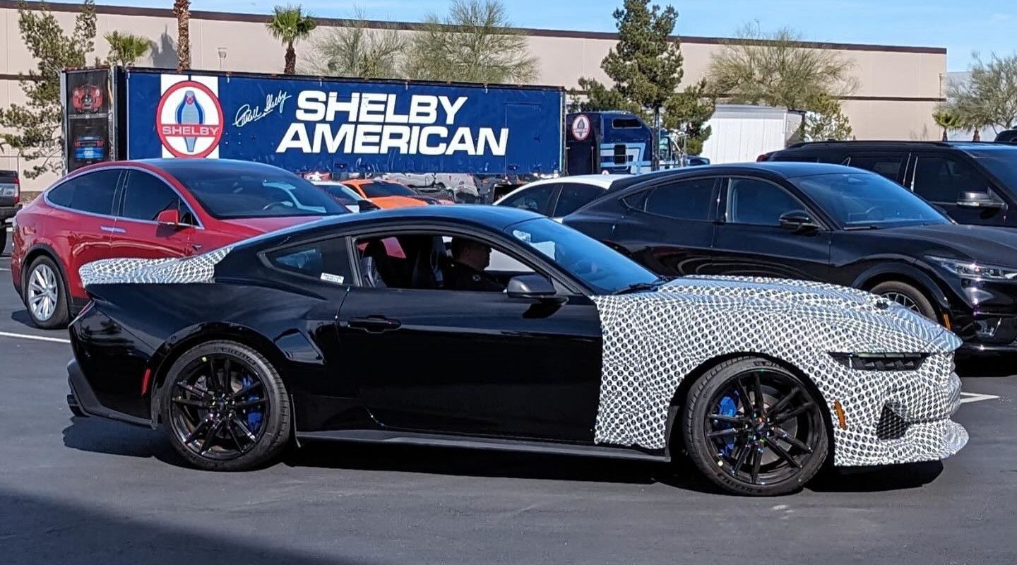 S650 Ford Mustang Shelby Spy Shot