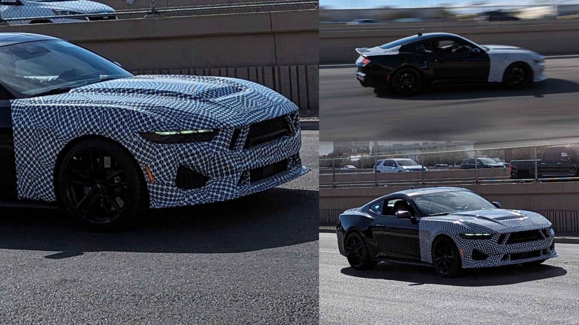 S650 Ford Mustang Shelby Spy Shot