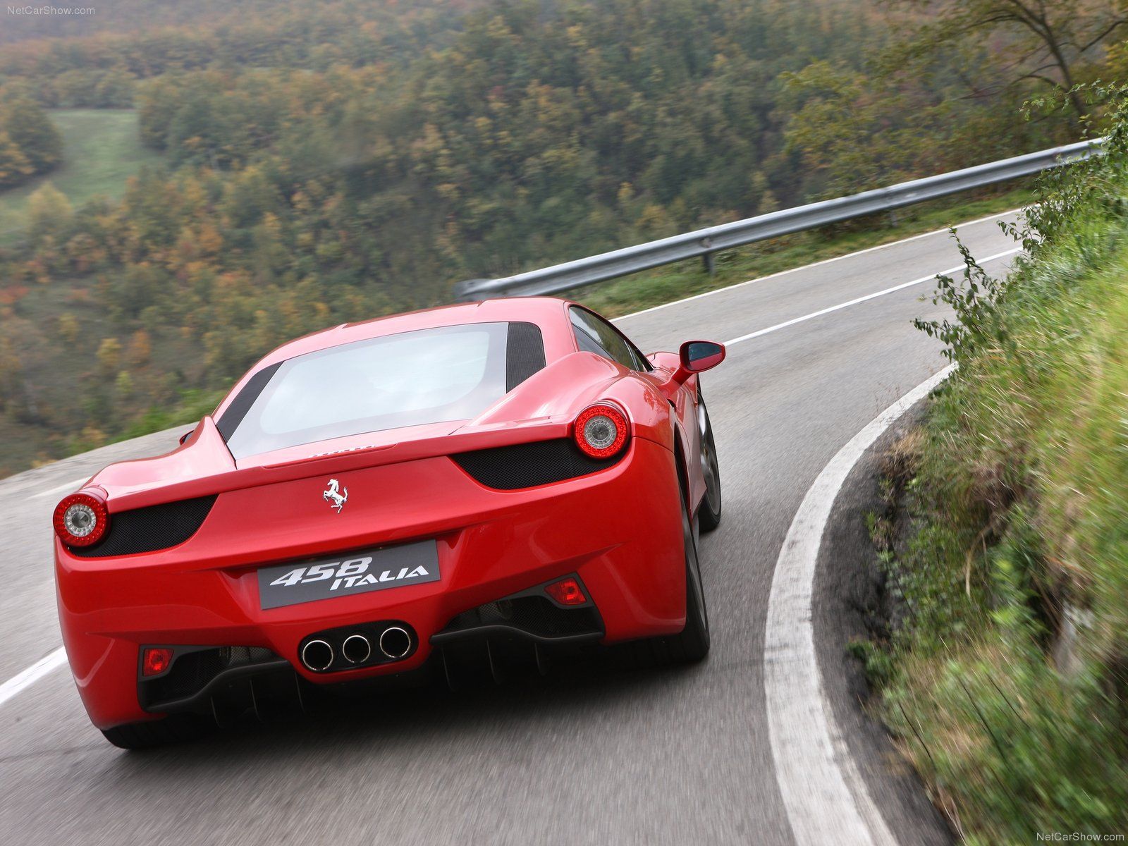 Ferrari 458 Italia rear end