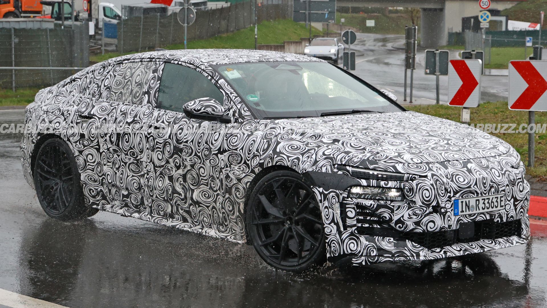 Audi RS6 e-tron Spy Shot