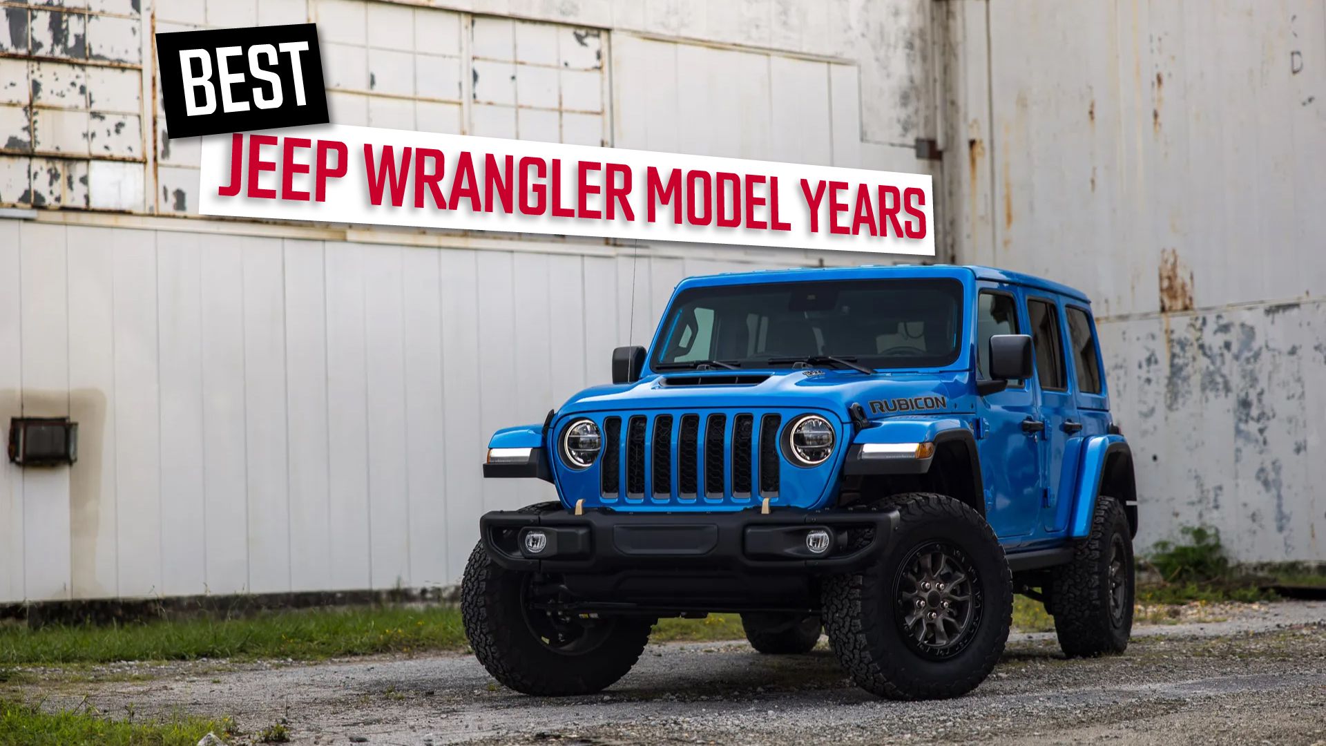 Best Jeep Wrangler blue