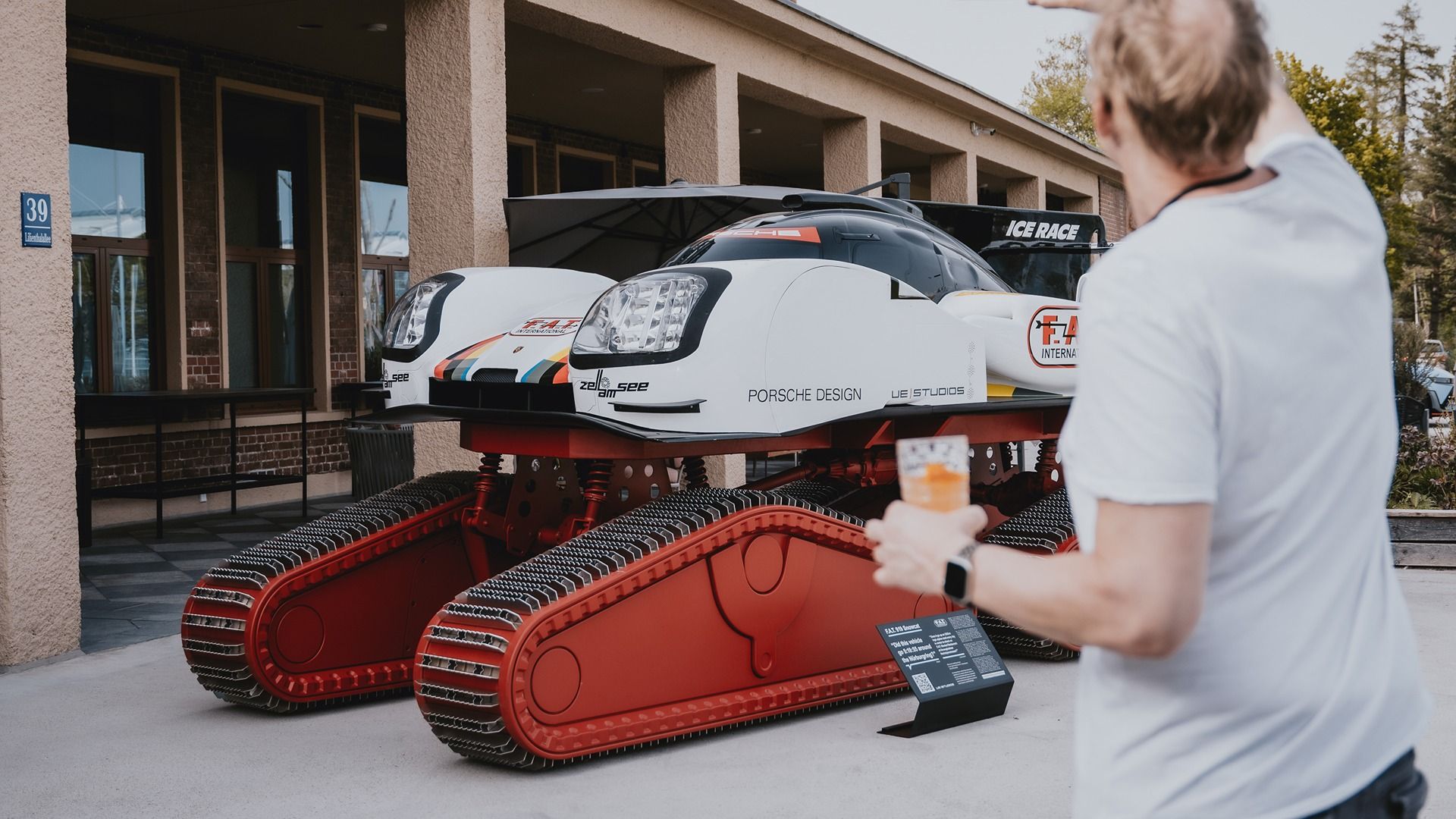 Porsche F.A.T. 919 Snowcat Is The Coolest Snowmobile You'll Ever See