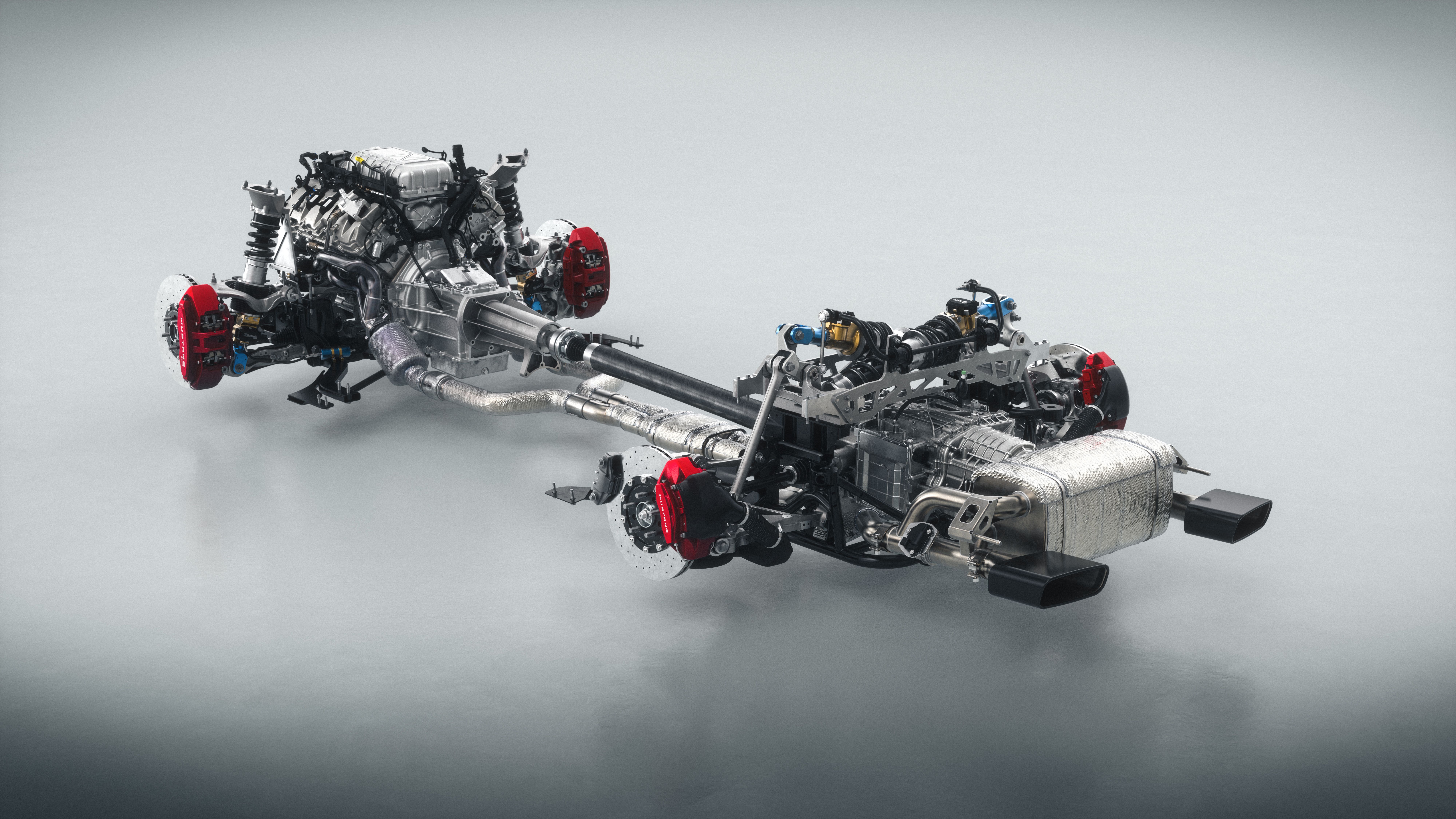 Ford Mustang GTD Components