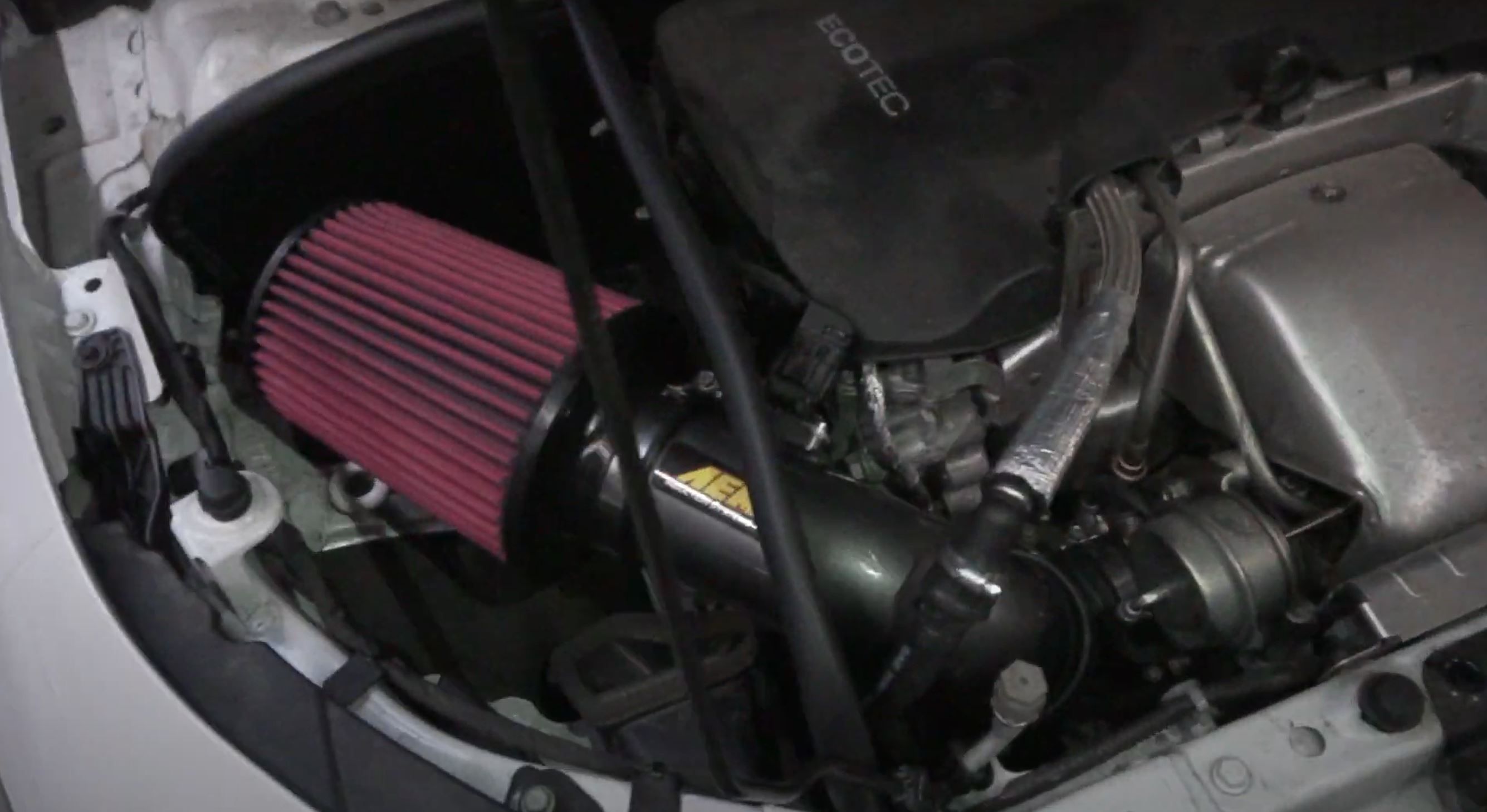 Chevy Malibu with aftermarket air intake