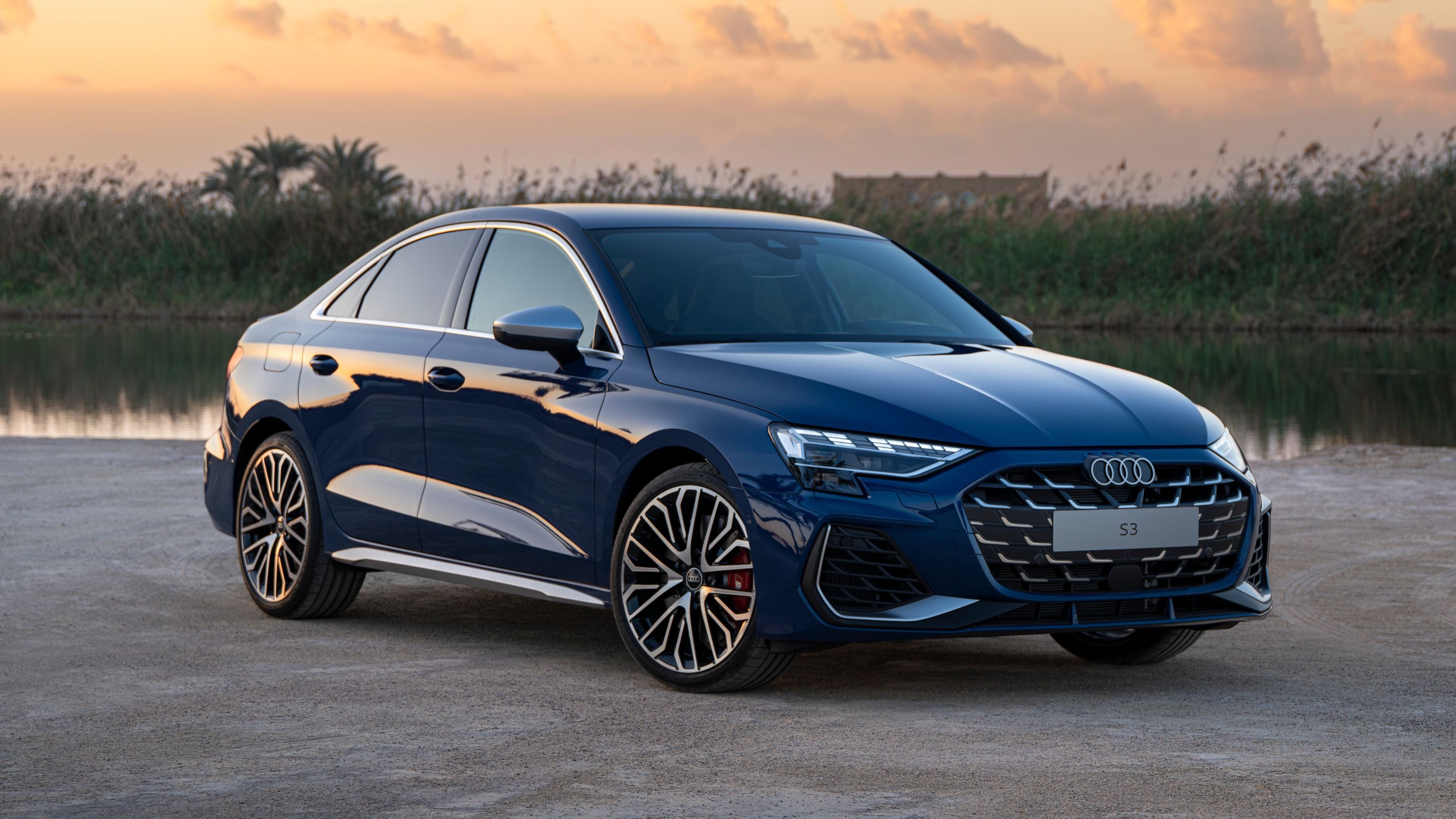 2025 Audi S3 Sedan Ascari Blue