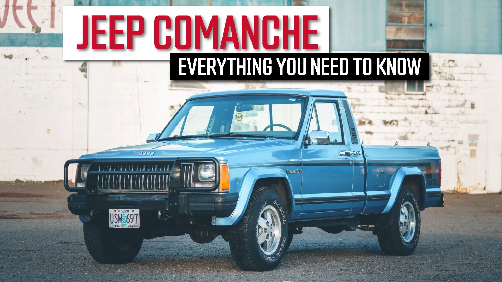 Jeep Comanche: Everything You Need To Know About The Rare Compact Pickup