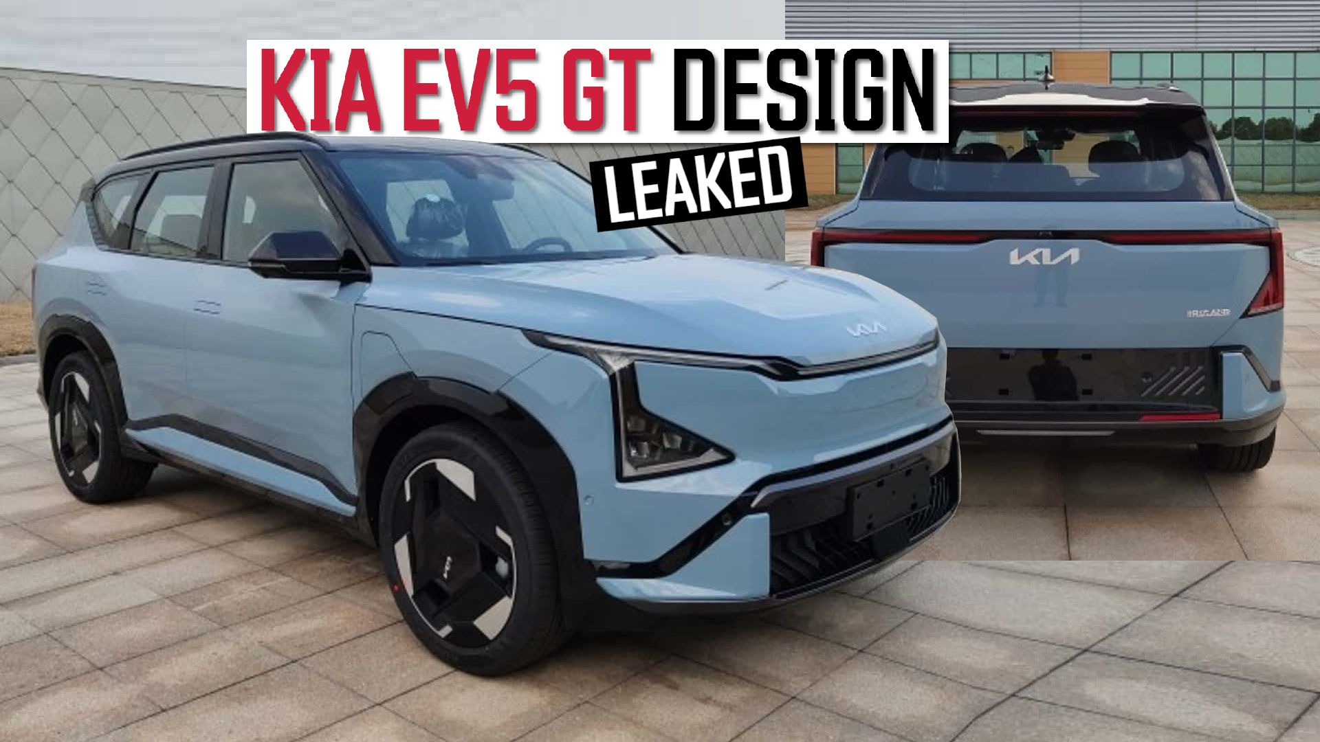 Kia EV5 GT design leak