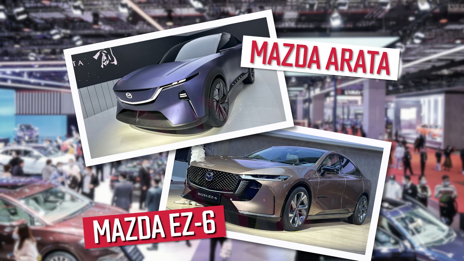 Mazda Concepts Feature Auto Shanghai