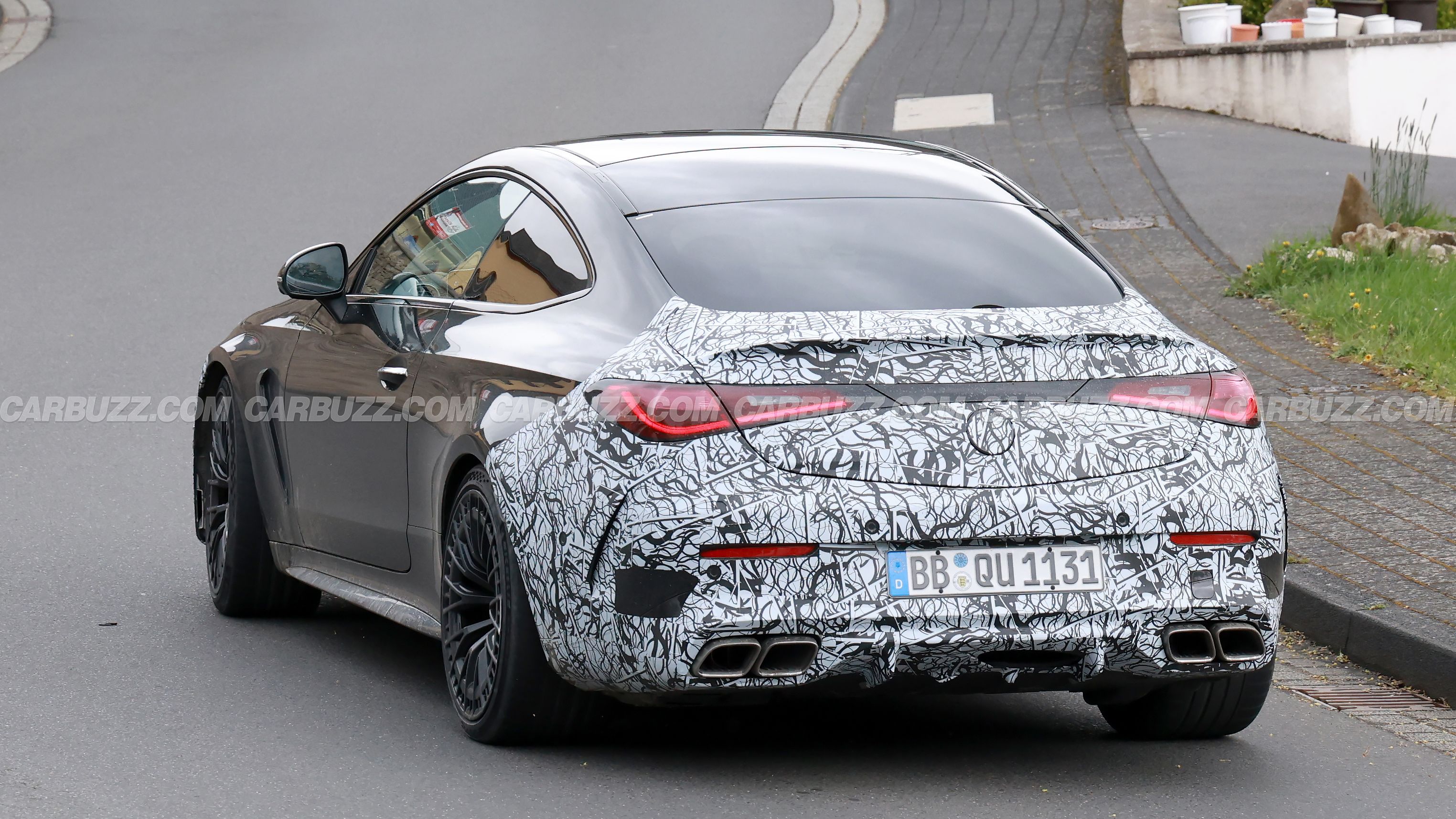 All-New Mercedes AMG CLE63 S Hybrid Spied On The Road