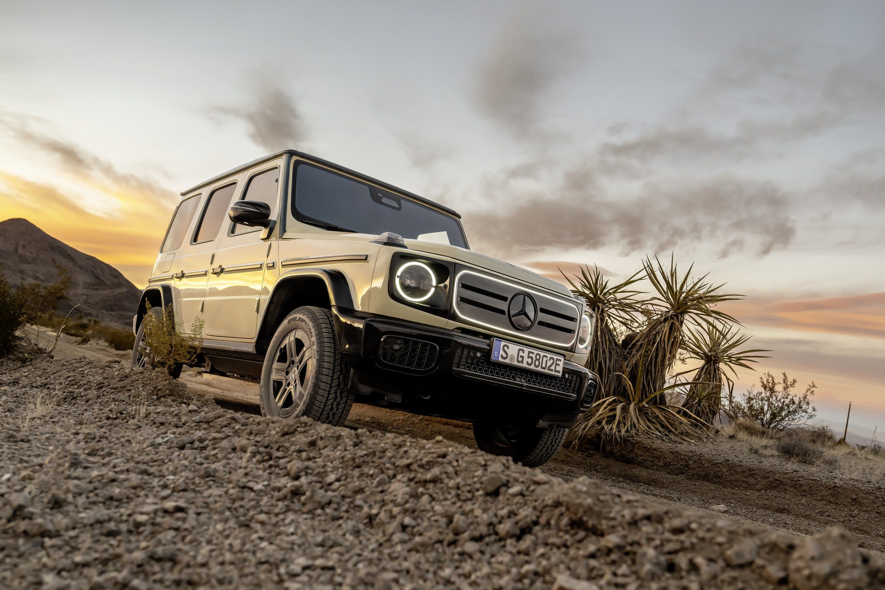 First-Ever Electric Mercedes-Benz G-Class Arrives With Four