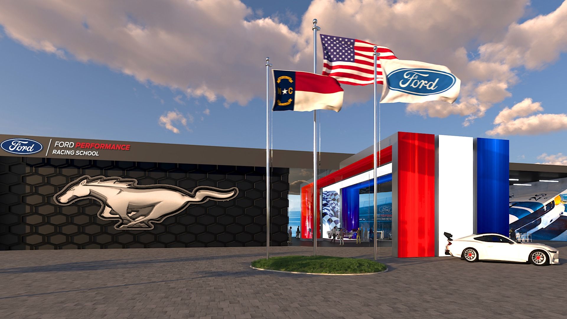 Mustang Experience Center exterior