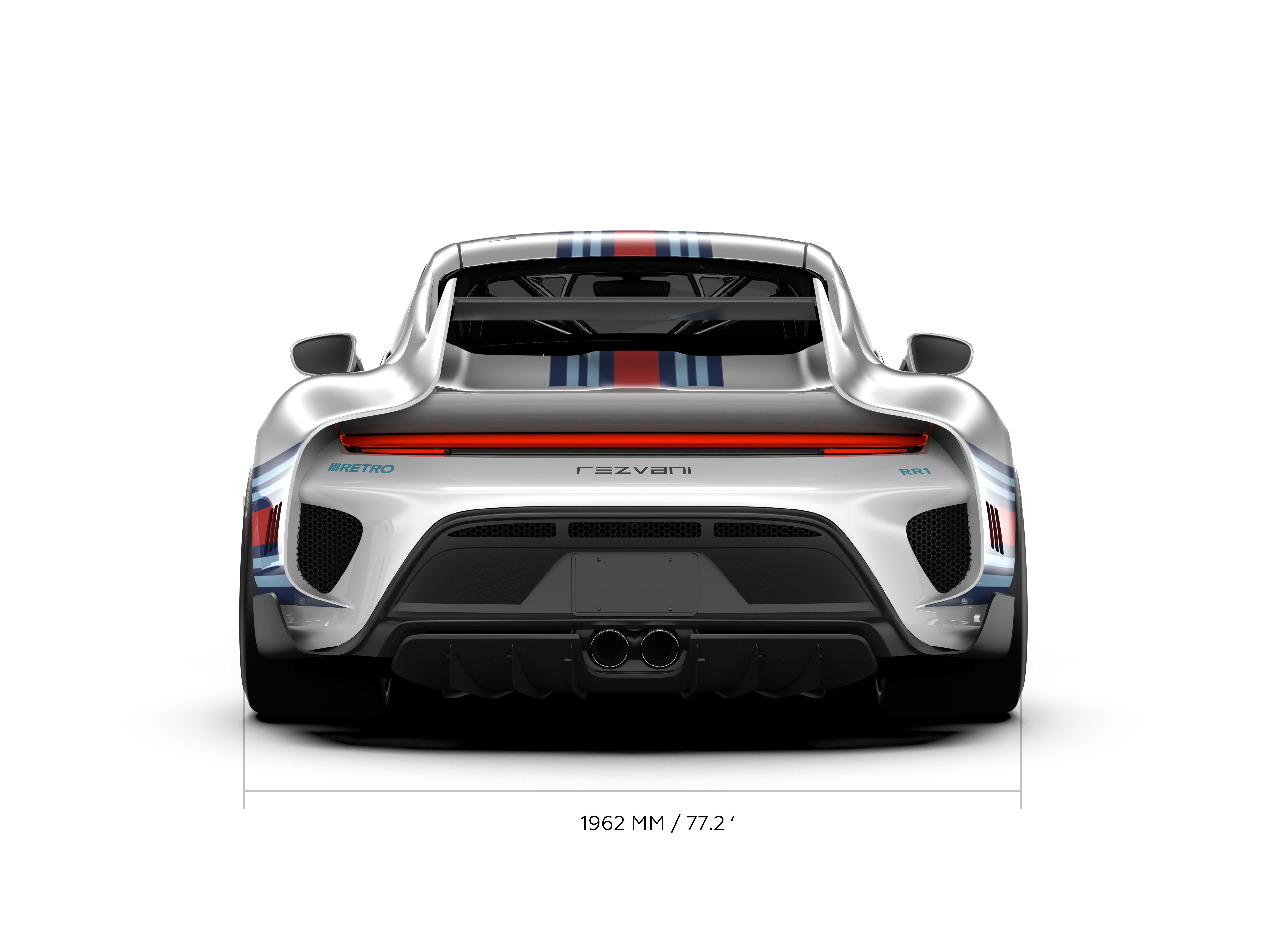 Rezvani Retro RR1 Is A Porsche 935-Inspired Retromod With Up To 750 HP