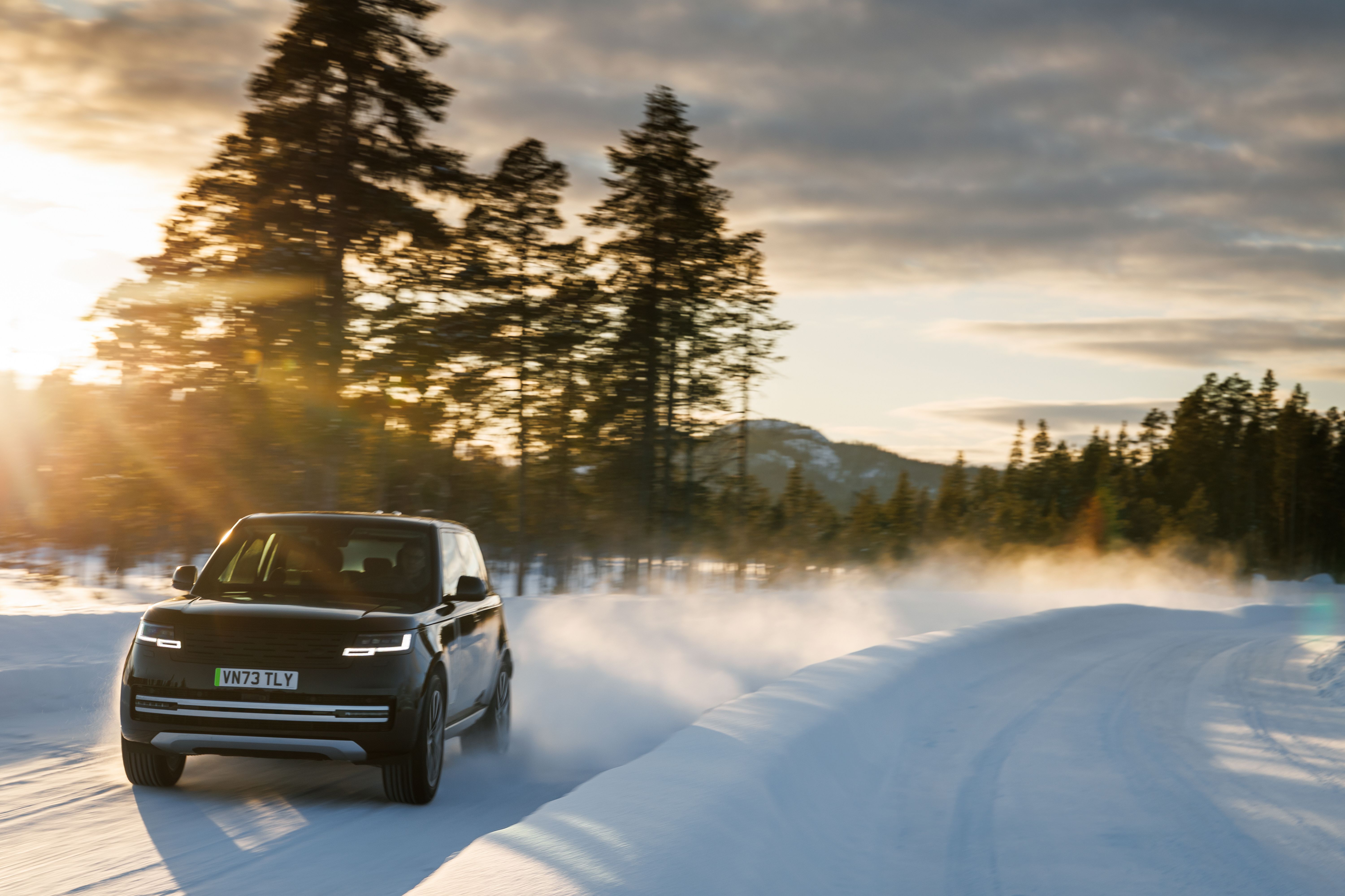 Range Rover BEV front view