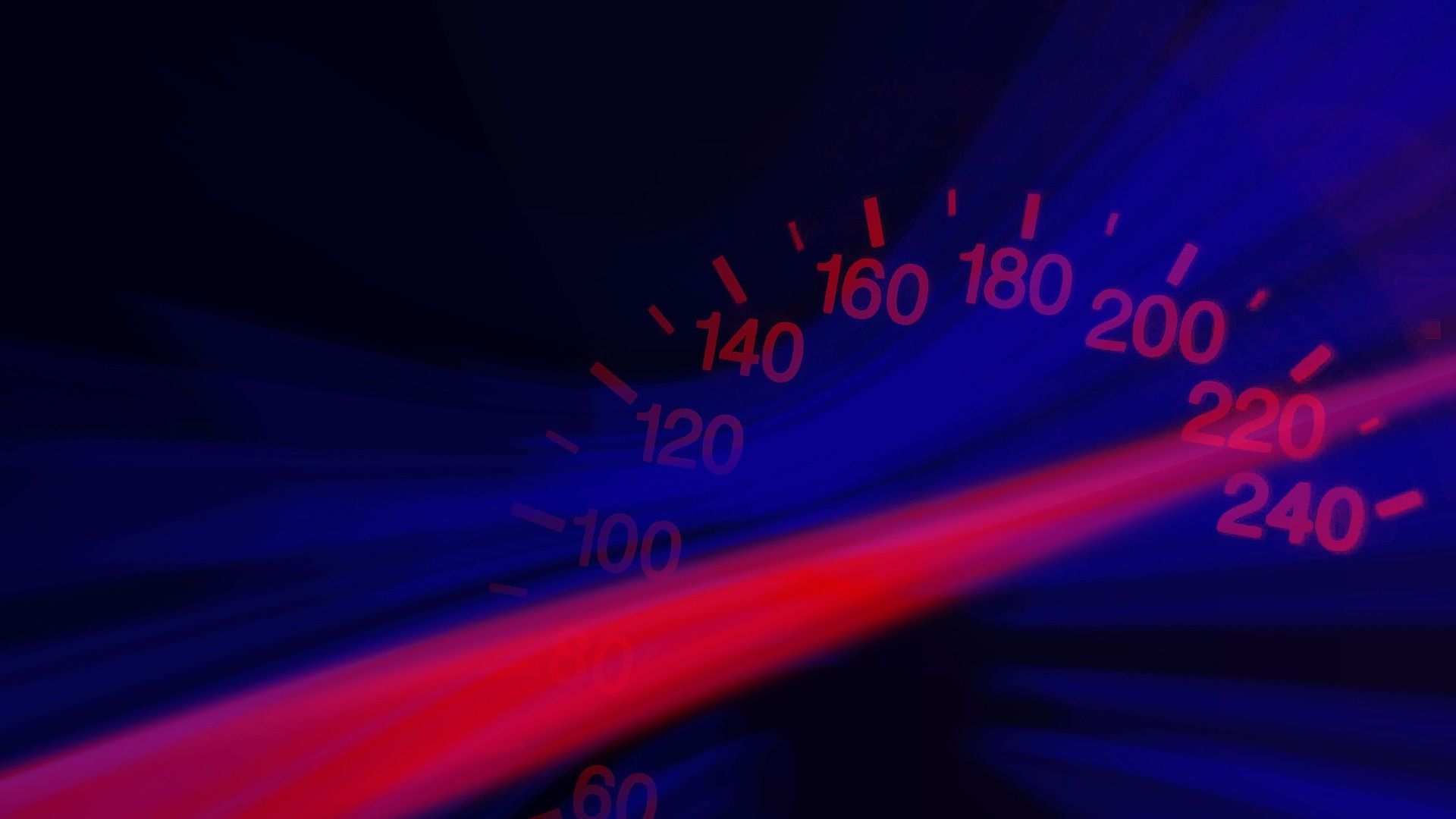 Blurred Speedometer