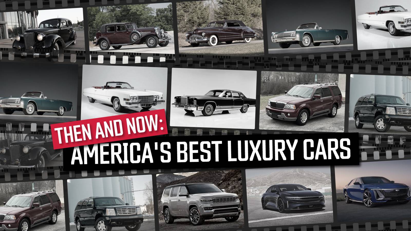 Top Cars With Then And Now: 11 Of The Top American Luxury Cars Ever Made