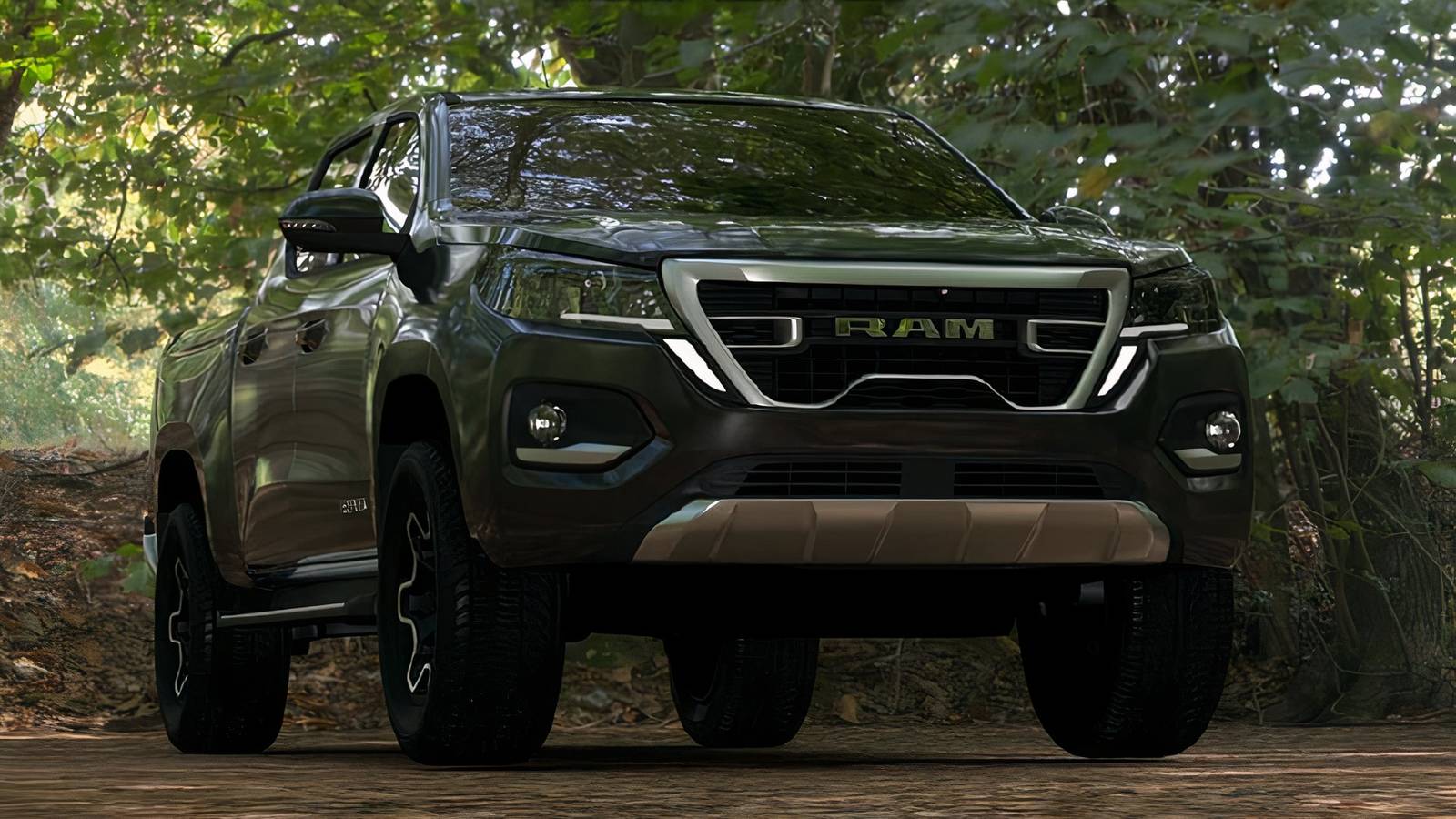 Ram 1200 Leaked As New Chinese-Built Midsize Pickup Based On French Design