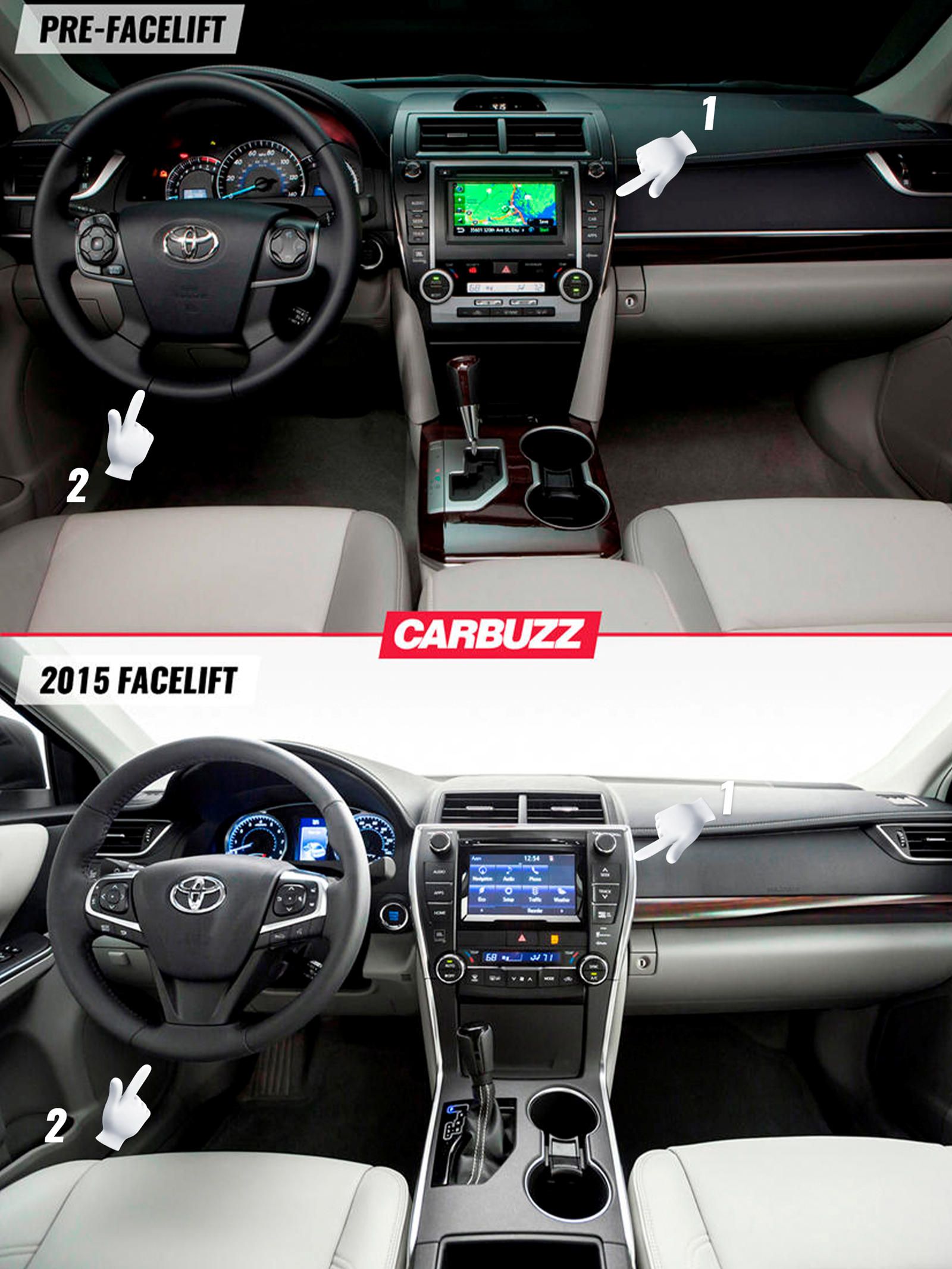 7th Generation Toyota Camry Dashboard