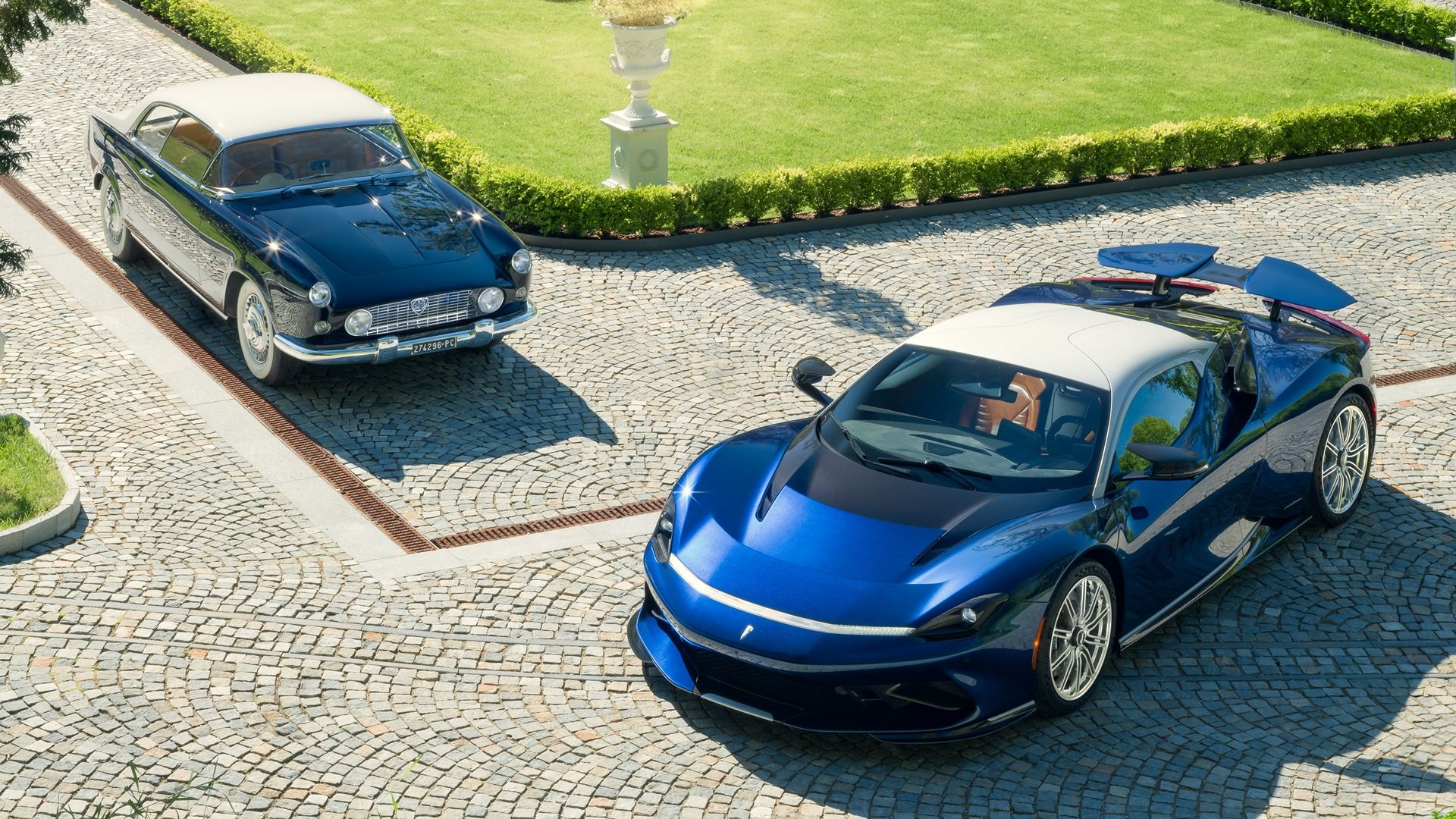 Automobili Pininfarina Battista Cinquantacinque, 1955 Lancia Florida group shot