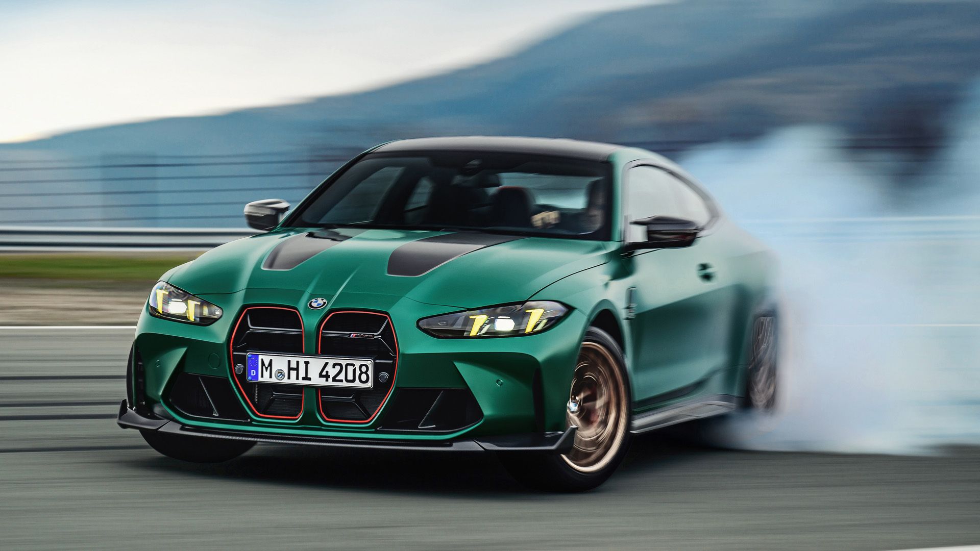 2025 BMW M4 CS Frozen Isle of Man Green