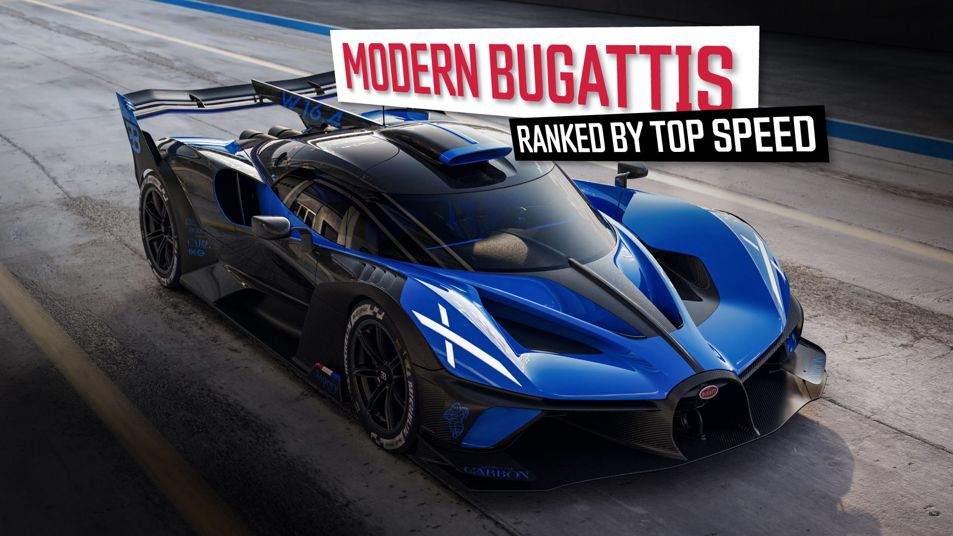 Bugatti’s-Modern-Creations-Ranked-By-Top-Speed