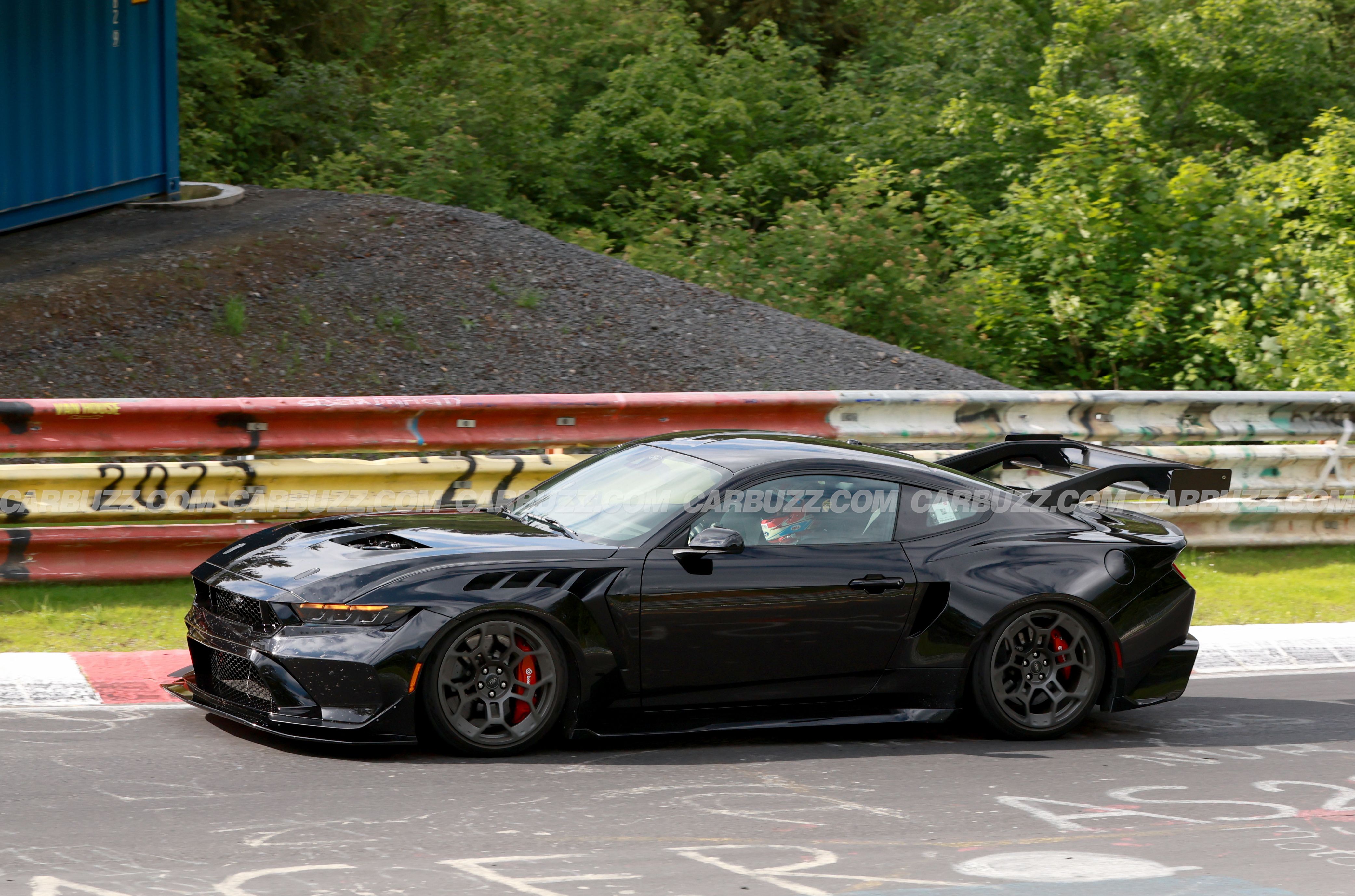 SPIED Ford Mustang GTD Mega Gallery Shows Nürburgring Lap Time Prep