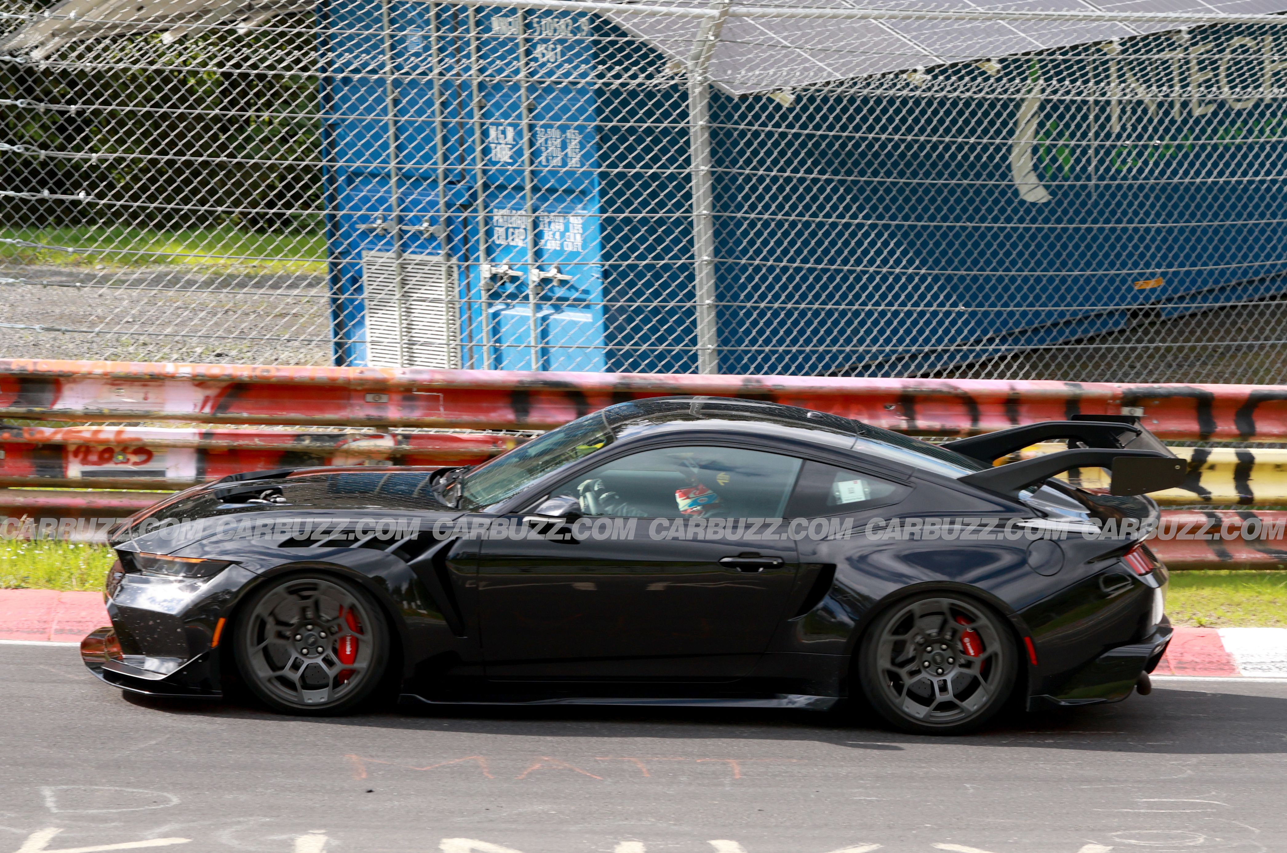 SPIED: Ford Mustang GTD Mega Gallery Shows Nürburgring Lap Time Prep