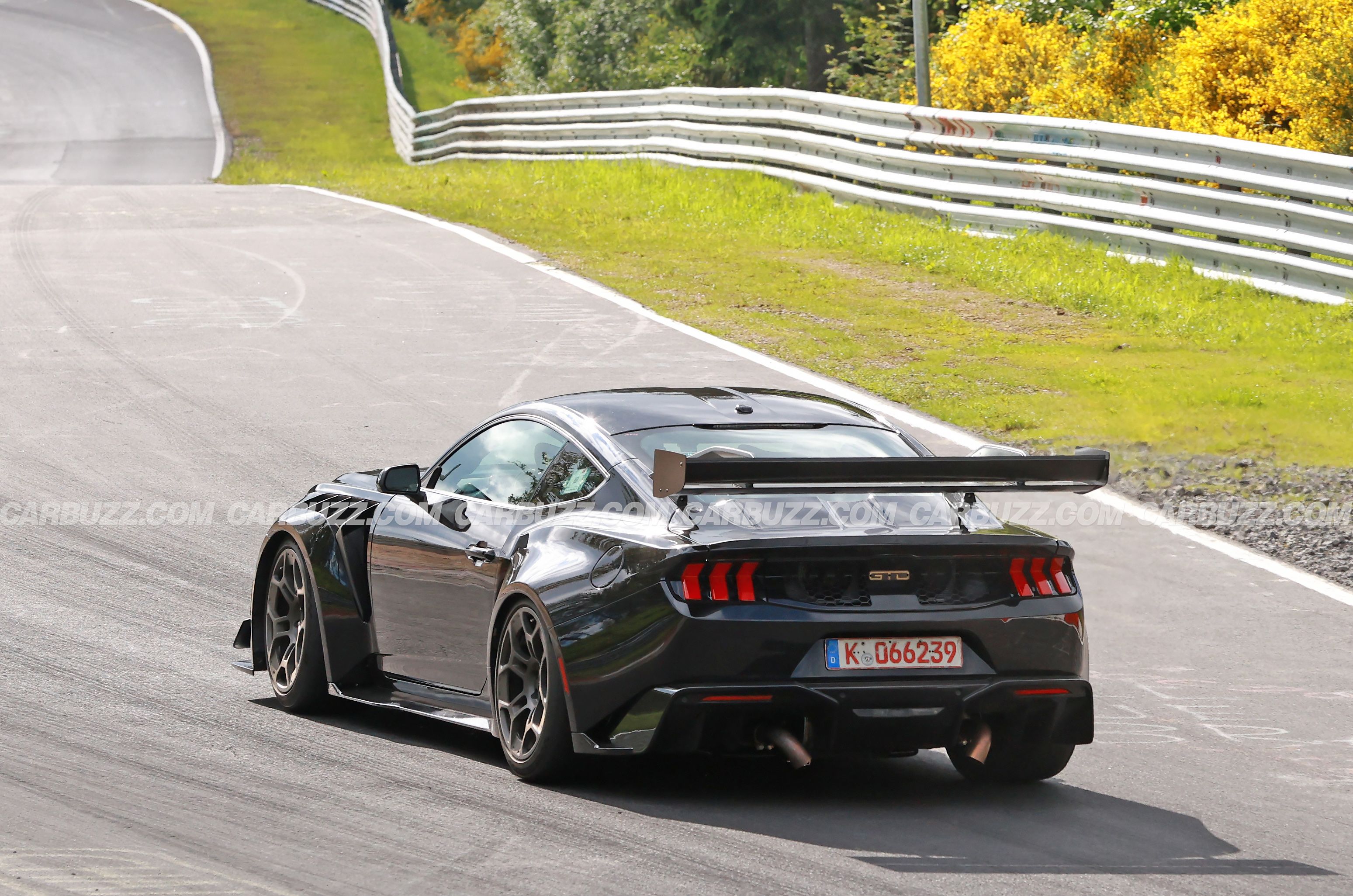 SPIED: Ford Mustang GTD Mega Gallery Shows Nürburgring Lap Time Prep