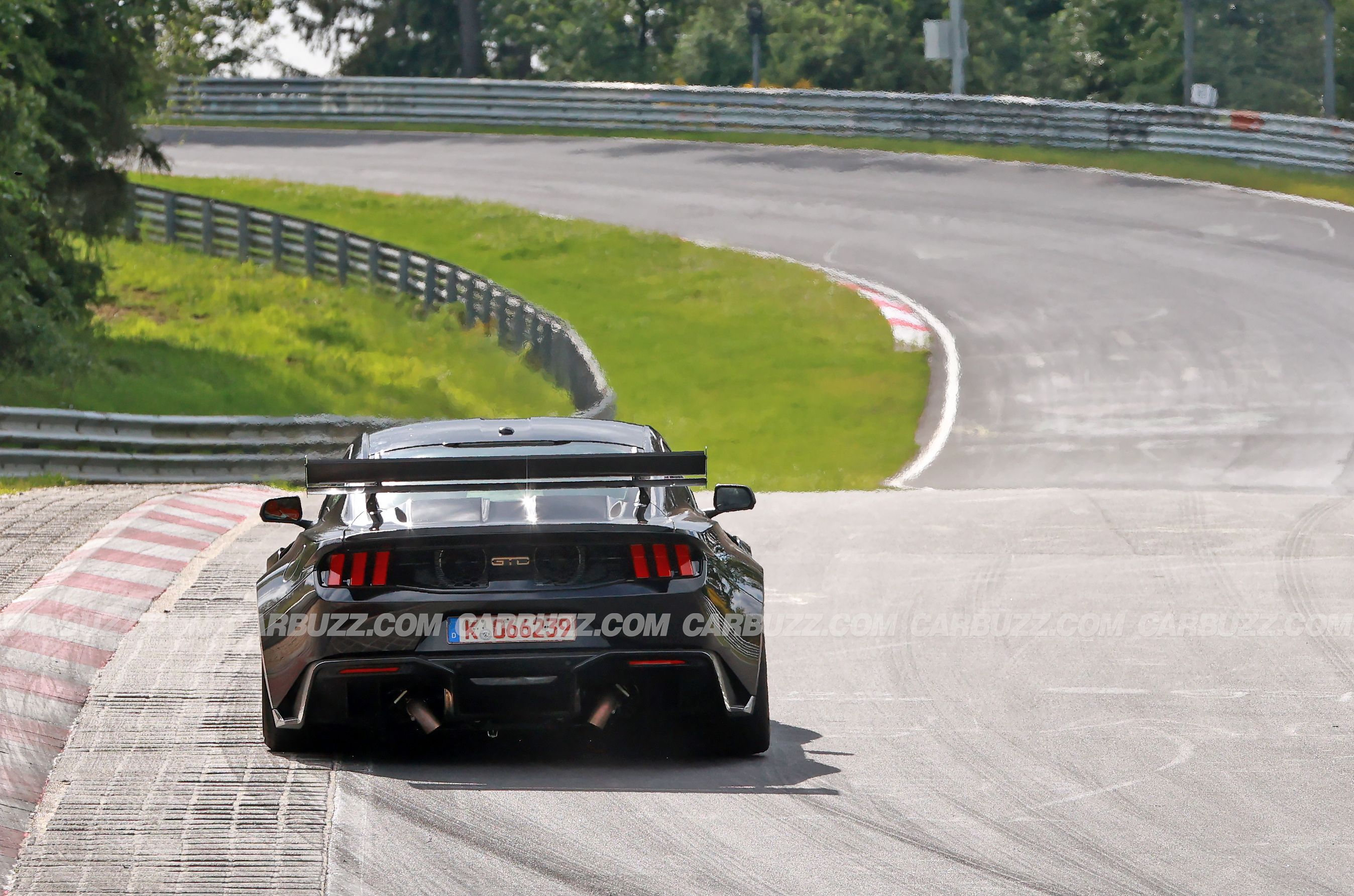 SPIED: Ford Mustang GTD Mega Gallery Shows Nürburgring Lap Time Prep