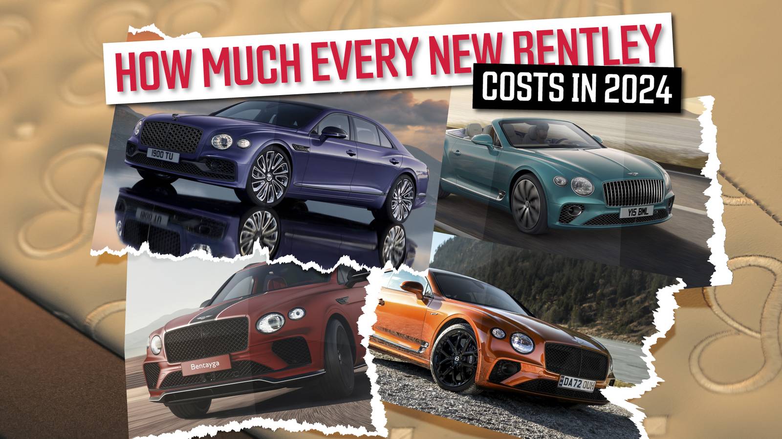 Here's The Price Of Every New Bentley On Sale In 2024