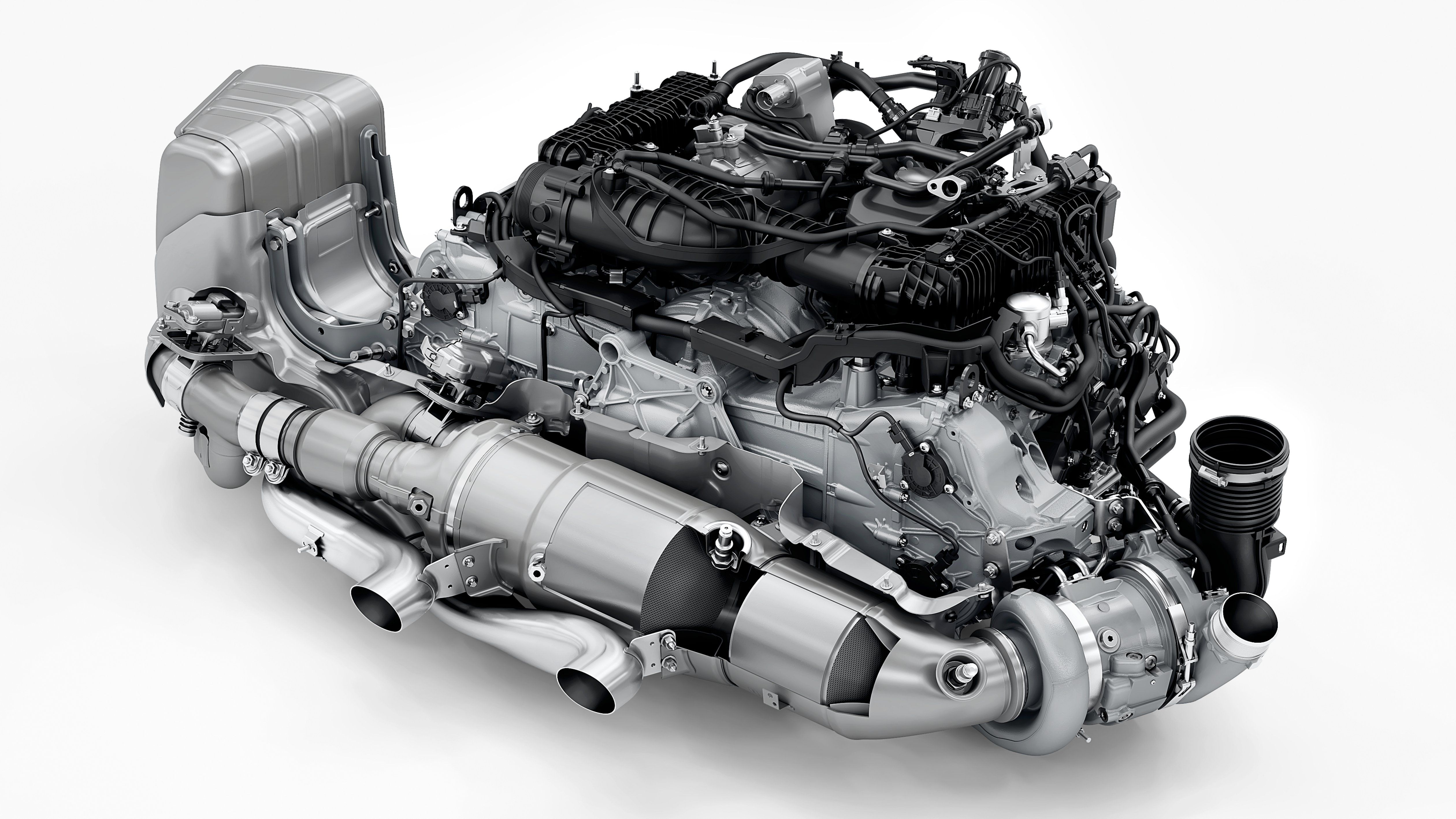 2025 Porsche 911 GTS T-Hybrid Engine