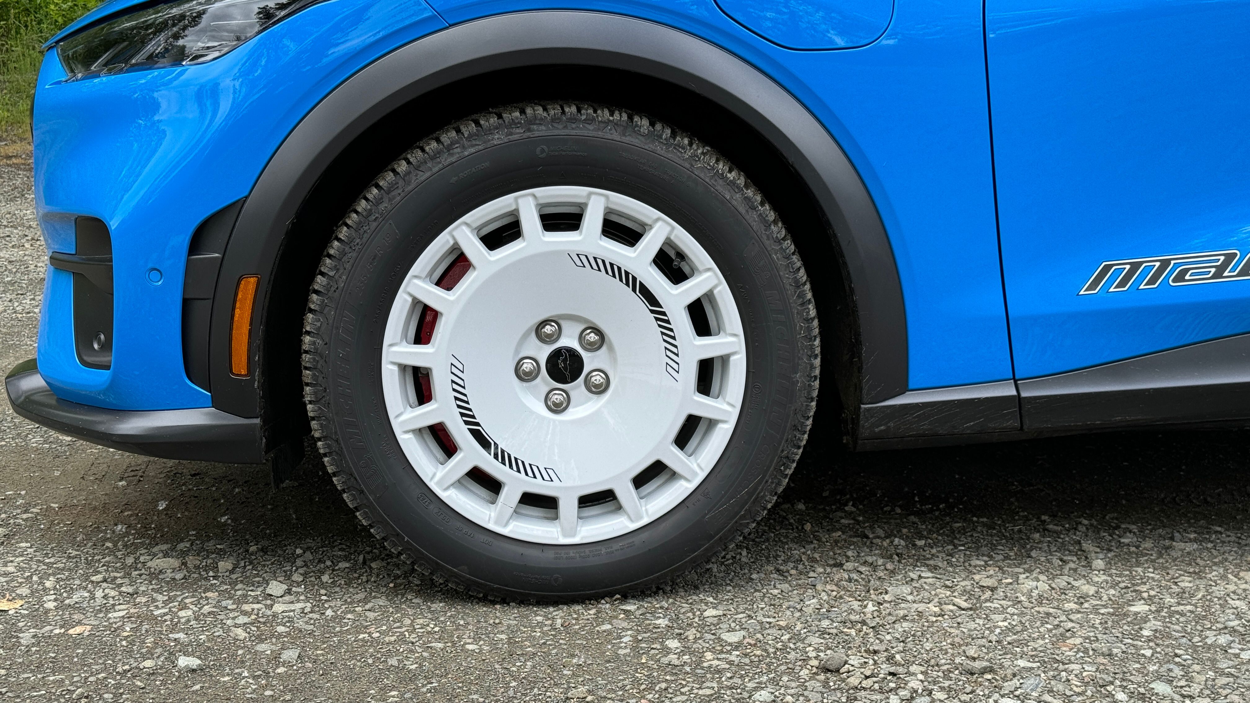 2024 Ford Mustang Mach-E Rally wheel